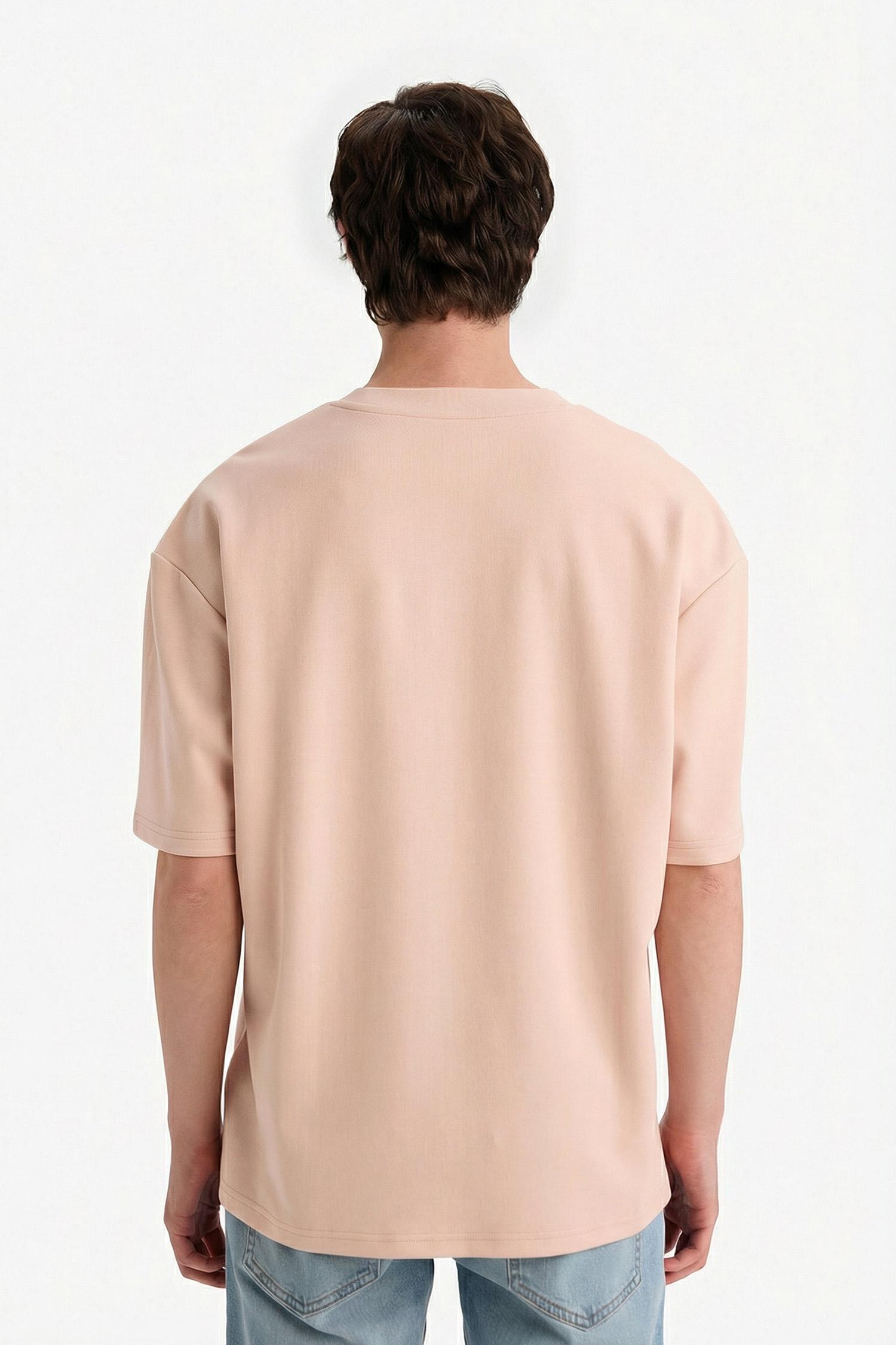 DeFacto Kırışmaz Oversize Pamuklu Tişört görsel 7