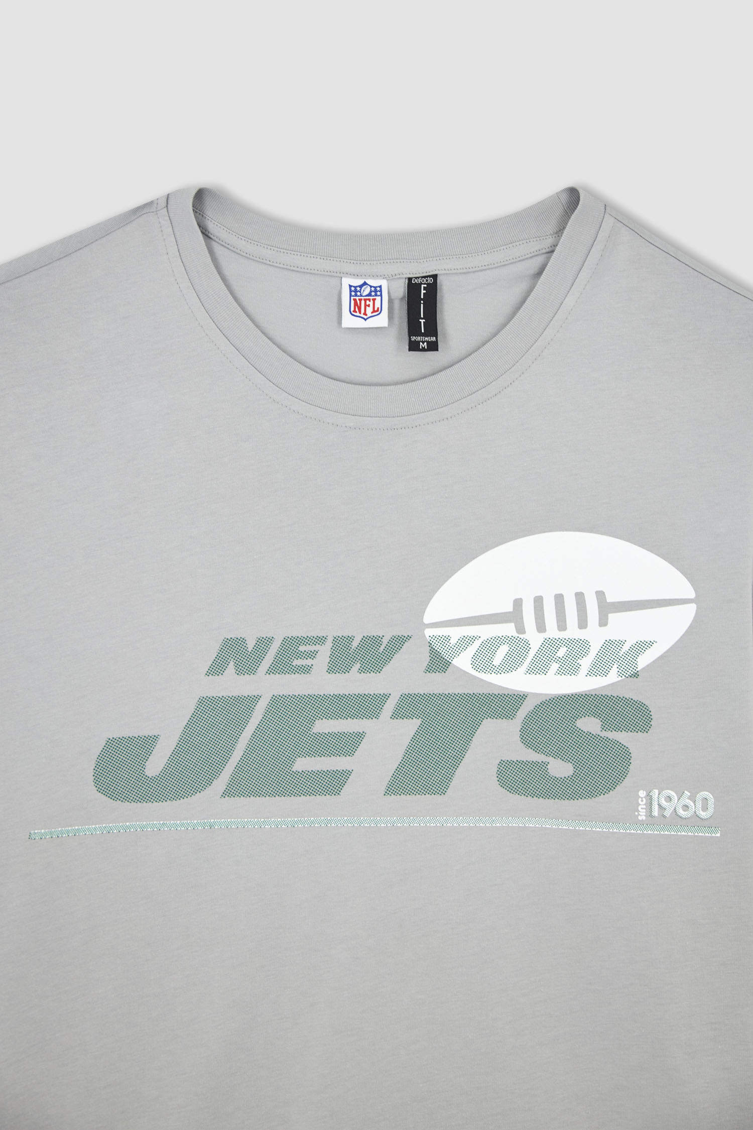 Defacto Fit NFL New York Lets Regular Fit Pamuklu Penye Tişört. 8