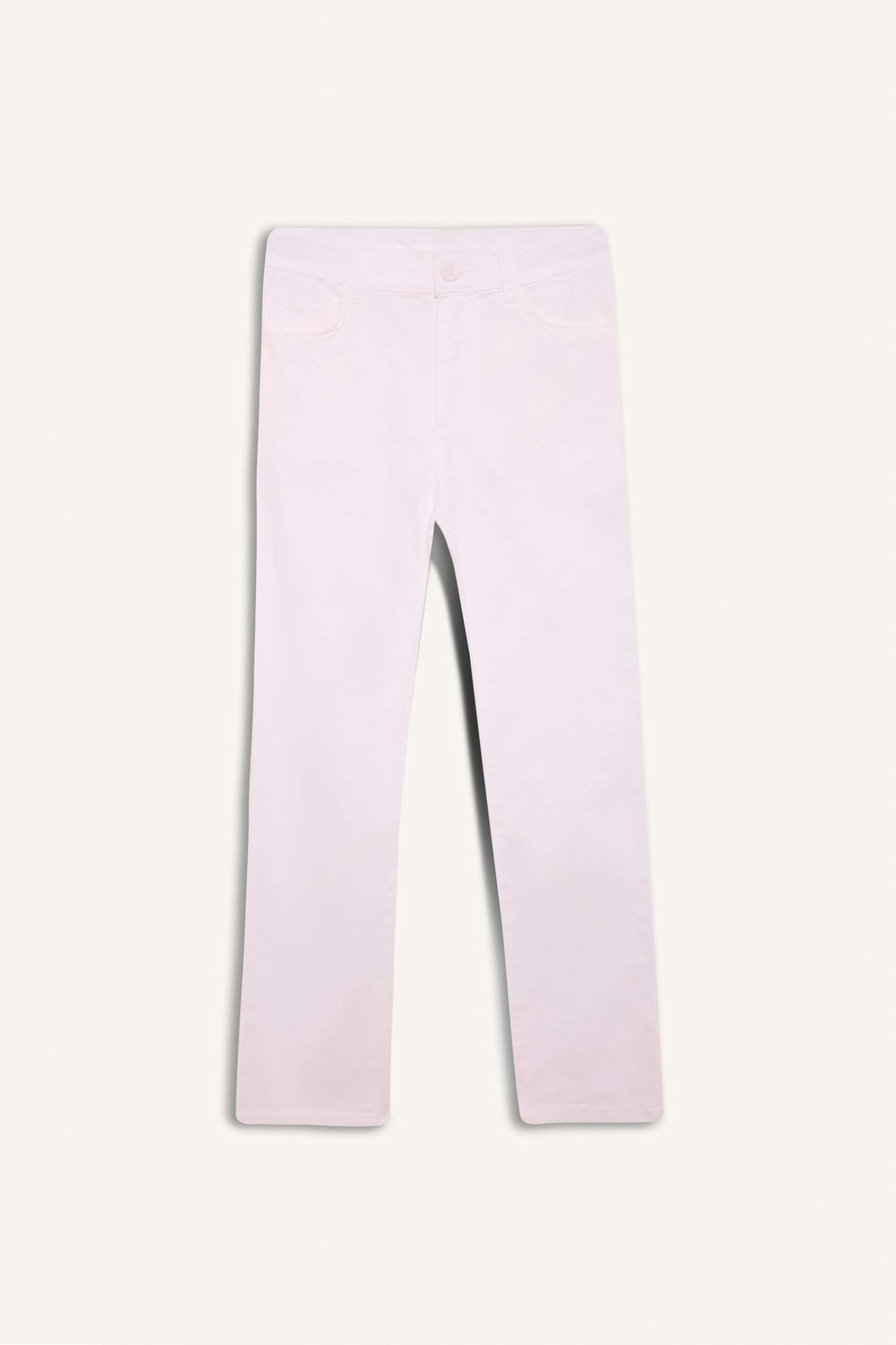 Pantalon Basique en Gabardine à coupe droite pour Garçons
