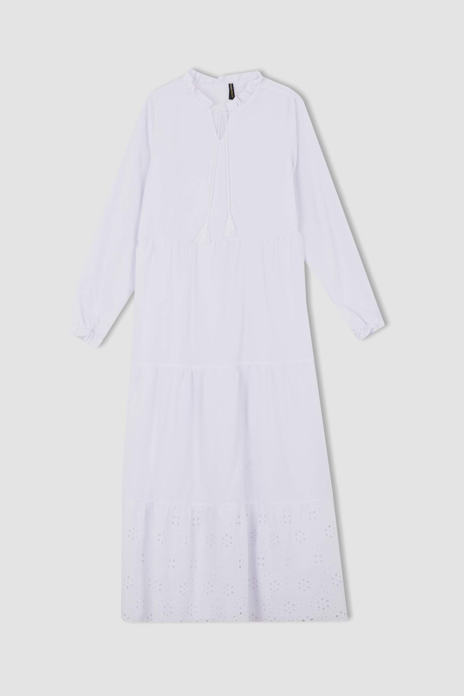 қалыпты пішім с мойын ұзын жеңді Ұзын жеңді тоқылған көйлек