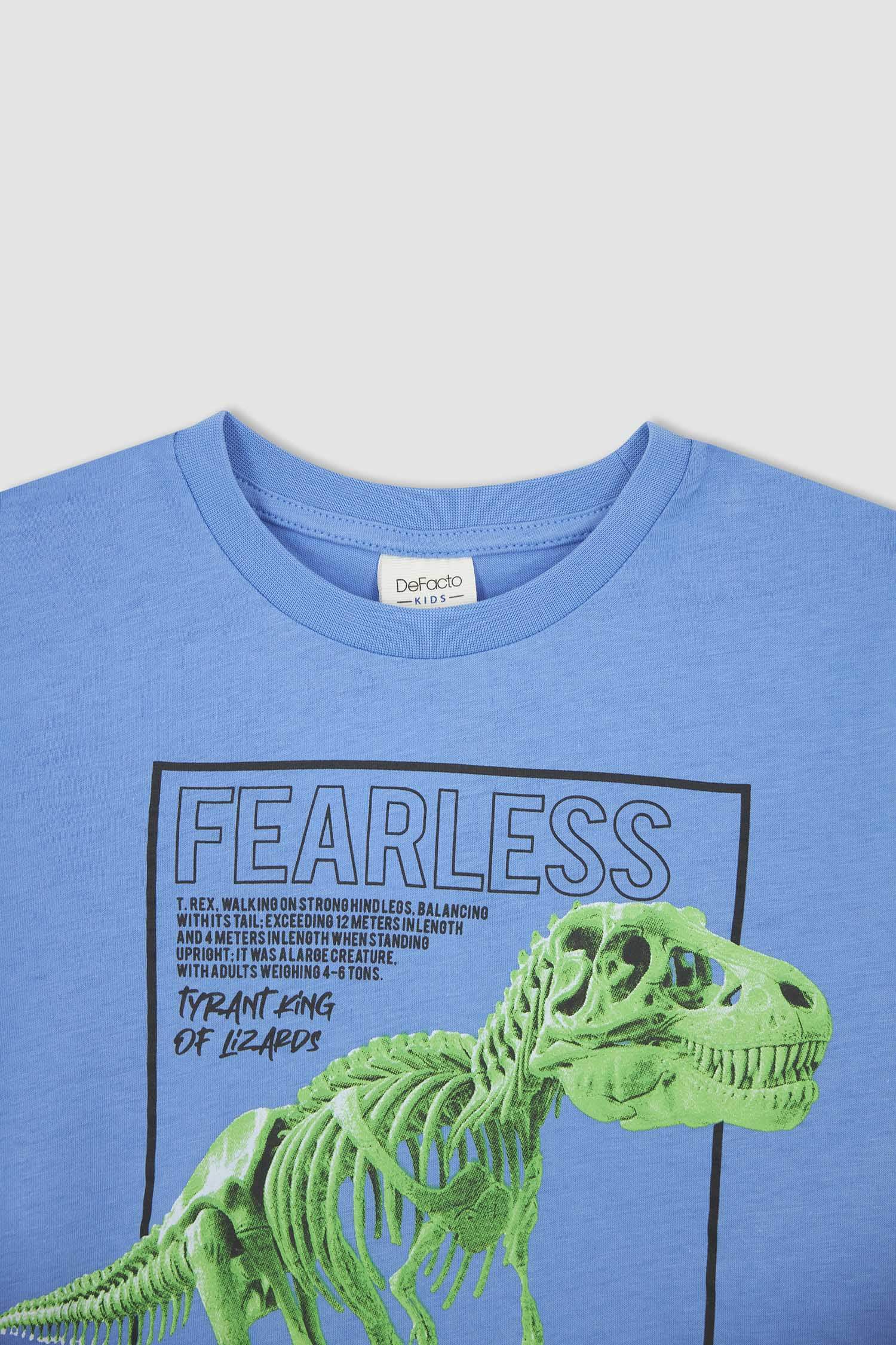 T-shirt graphique dinosaure pour bébé et petite fille - Pink