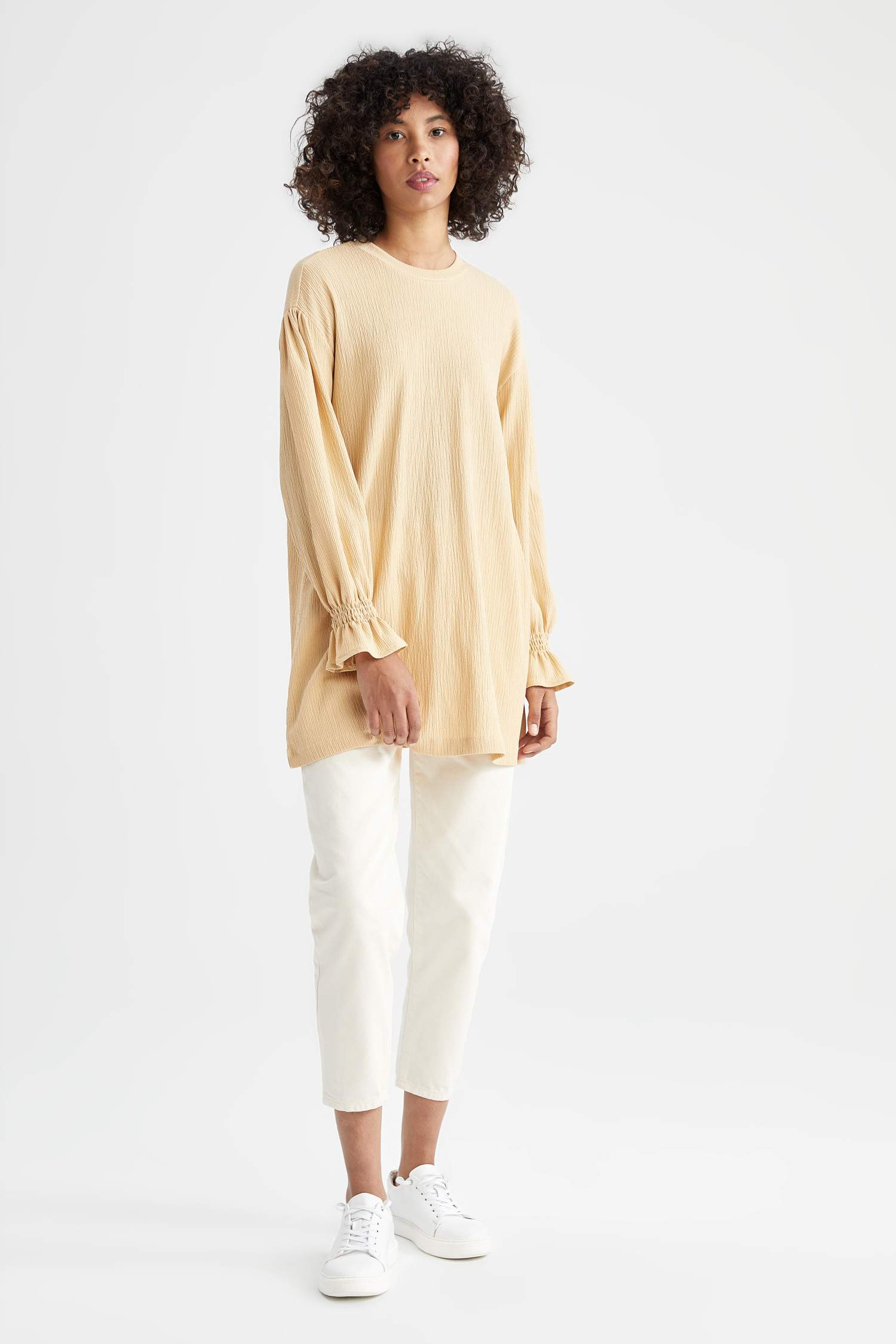 Relax Fit Long Sleeve Tunic