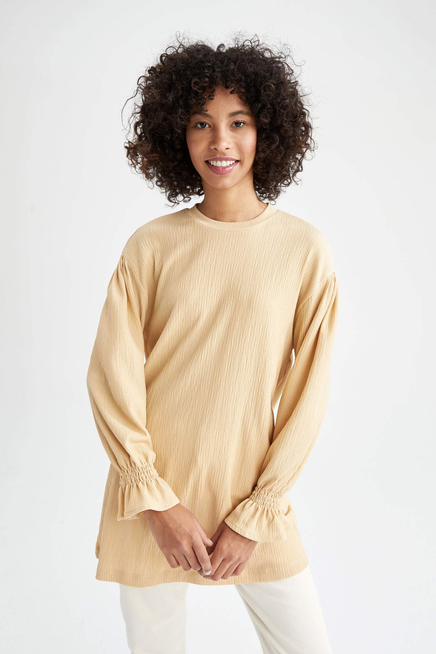 Relax Fit Long Sleeve Tunic