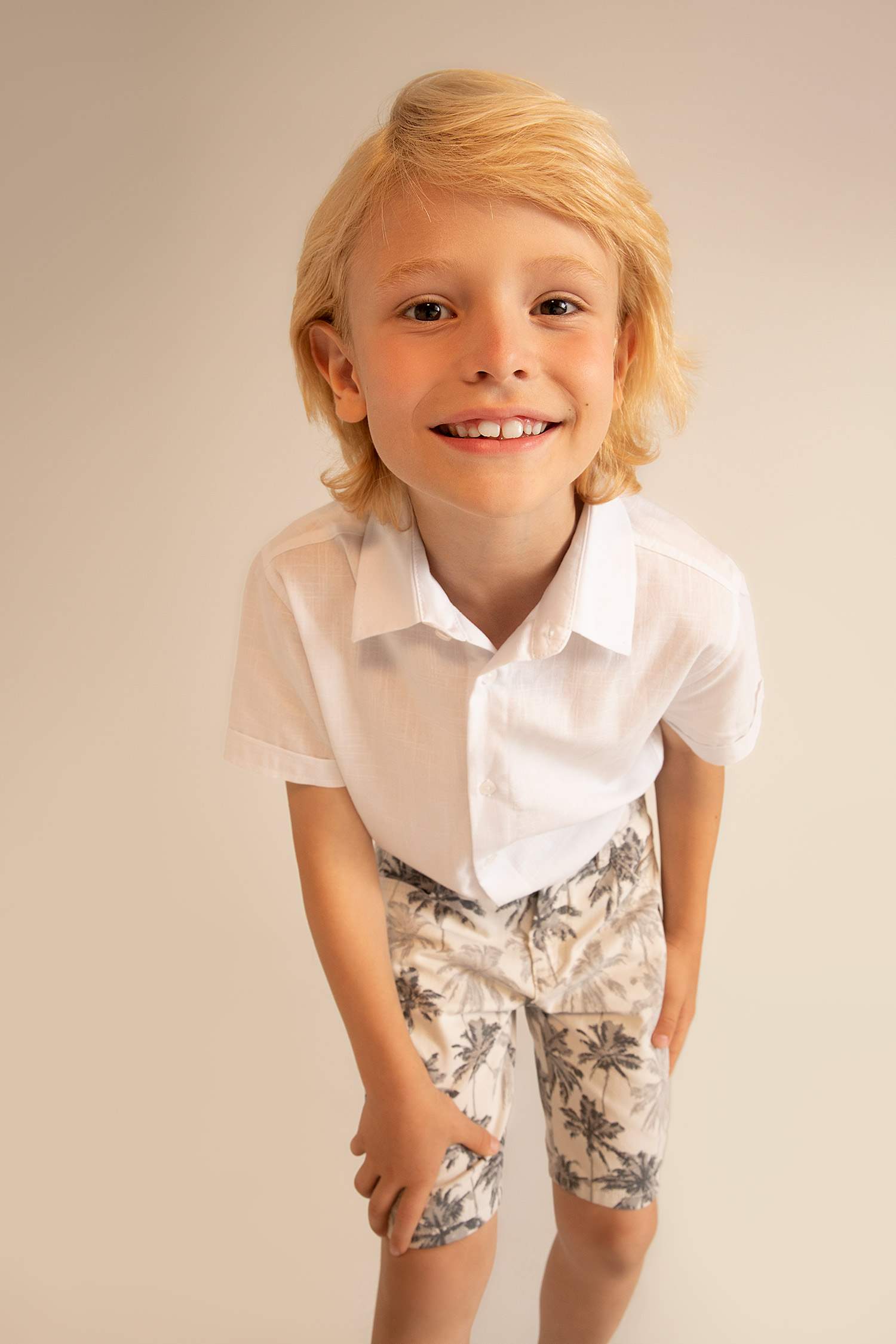 Erkek Çocuk Basic Kısa Kollu Gömlek