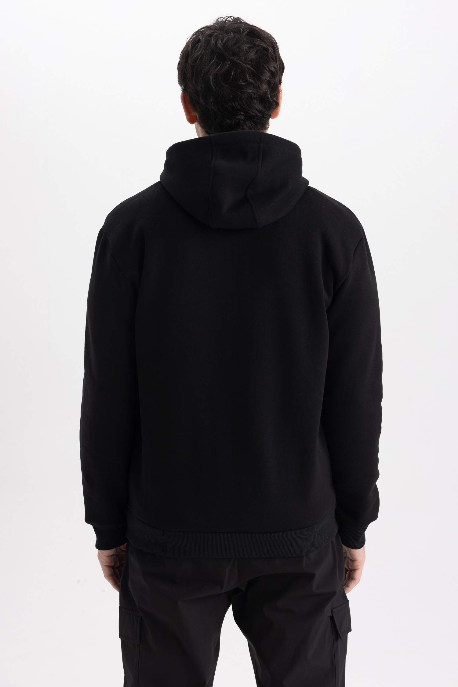 AC/DC Regular Fit Kapüşonlu Sweatshirt