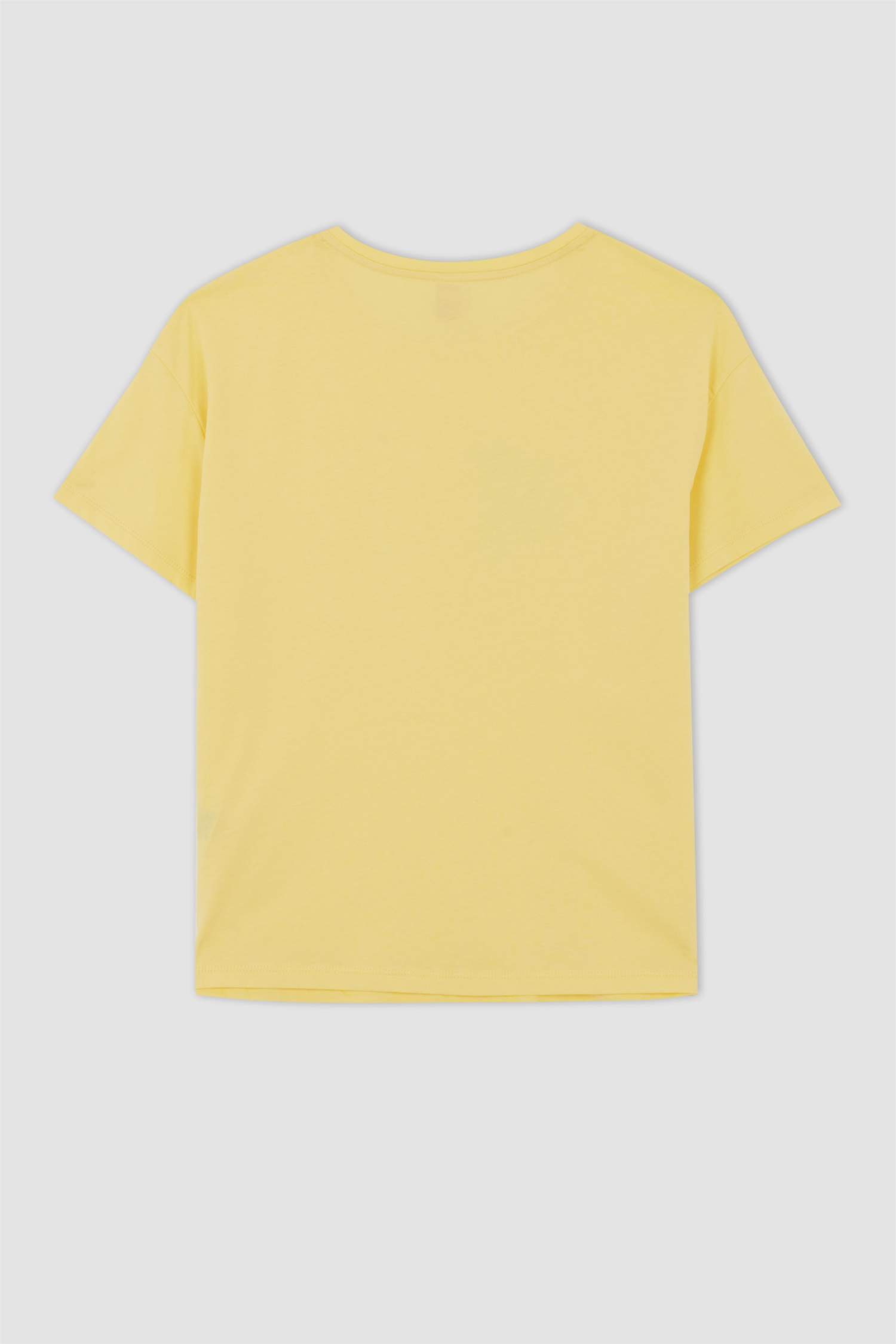 Fall in Love Regular Fit Bisiklet Yaka Kedi Baskılı Pamuklu Pijama Takım