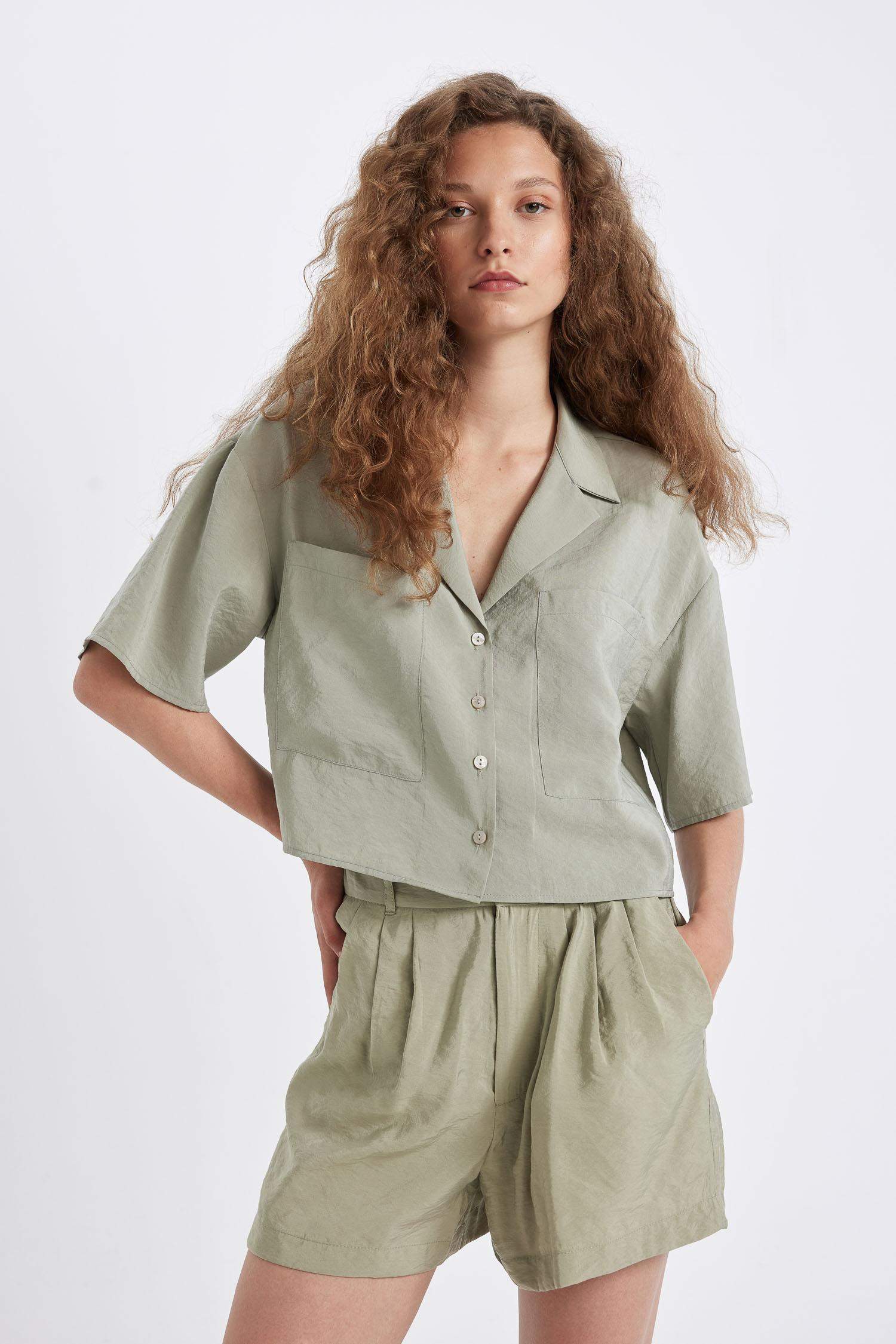 Regular Fit Normal Bel Kısa Paça Modal Şort