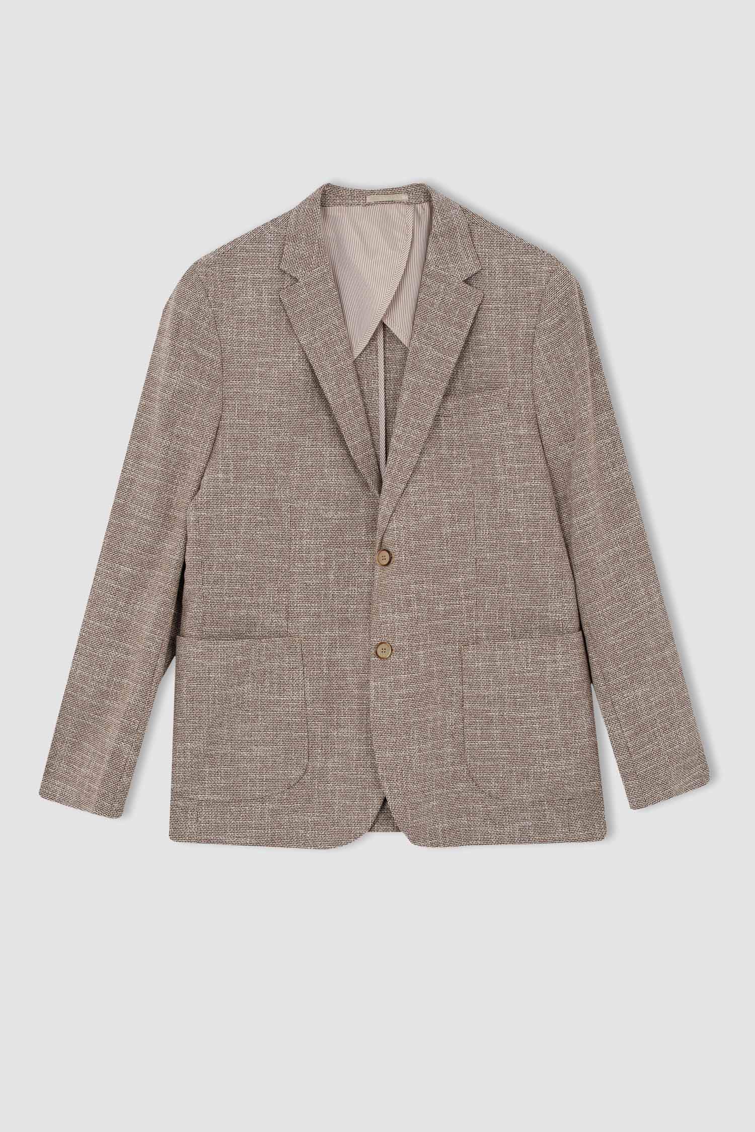 Slim Fit Half Liner Blazer