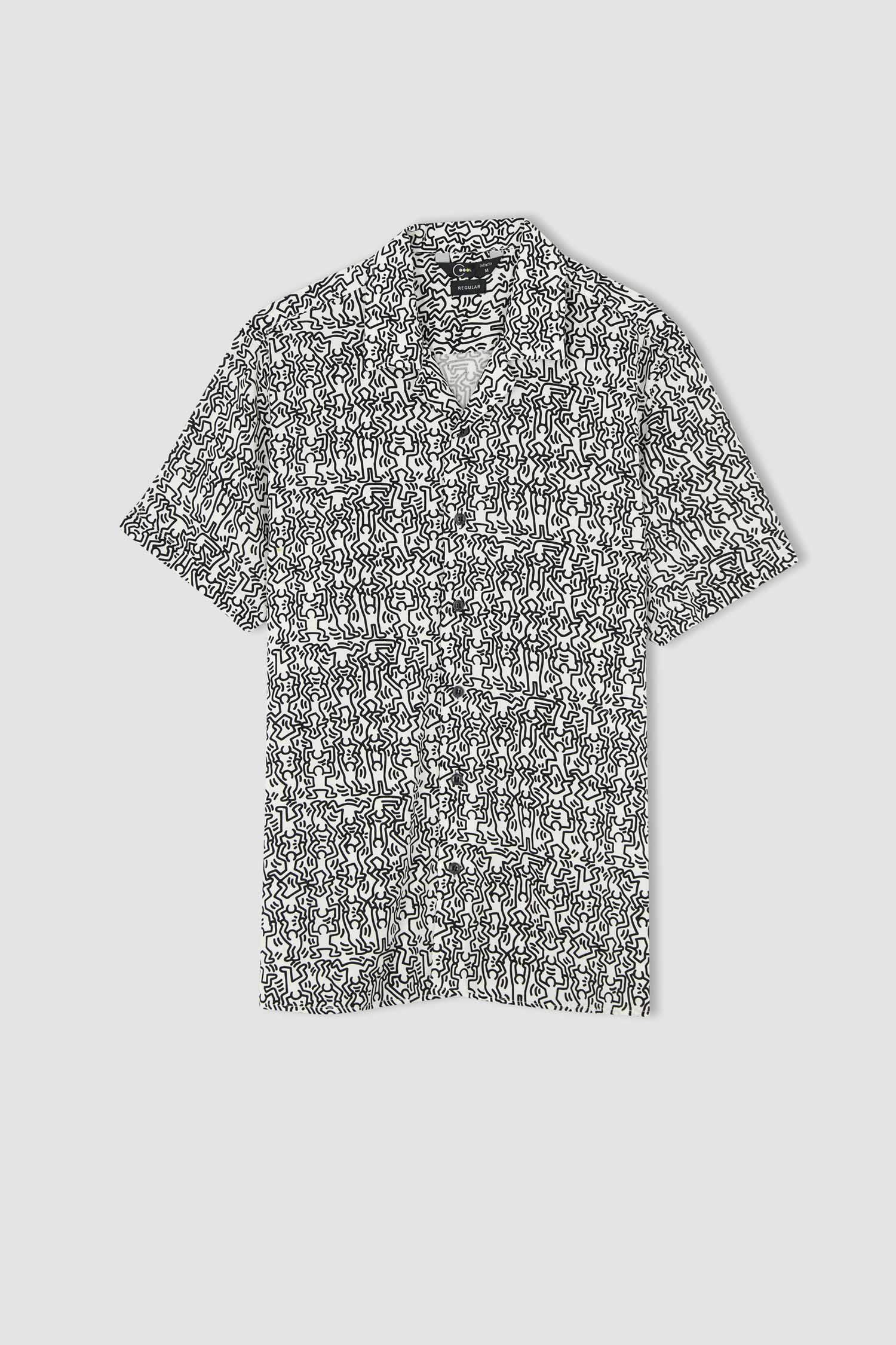 White MAN Regular Fit Short Sleeve 