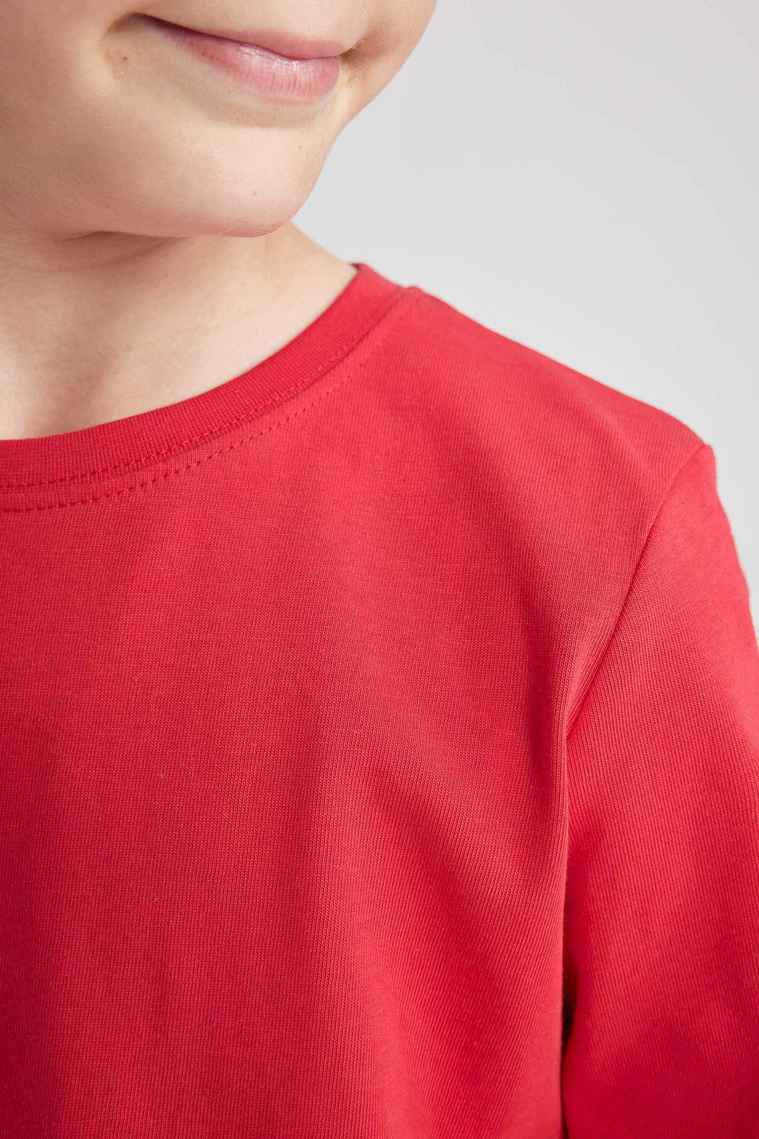 Кофта стандартного кроя с круглым вырезом для мальчиков, 2 шт