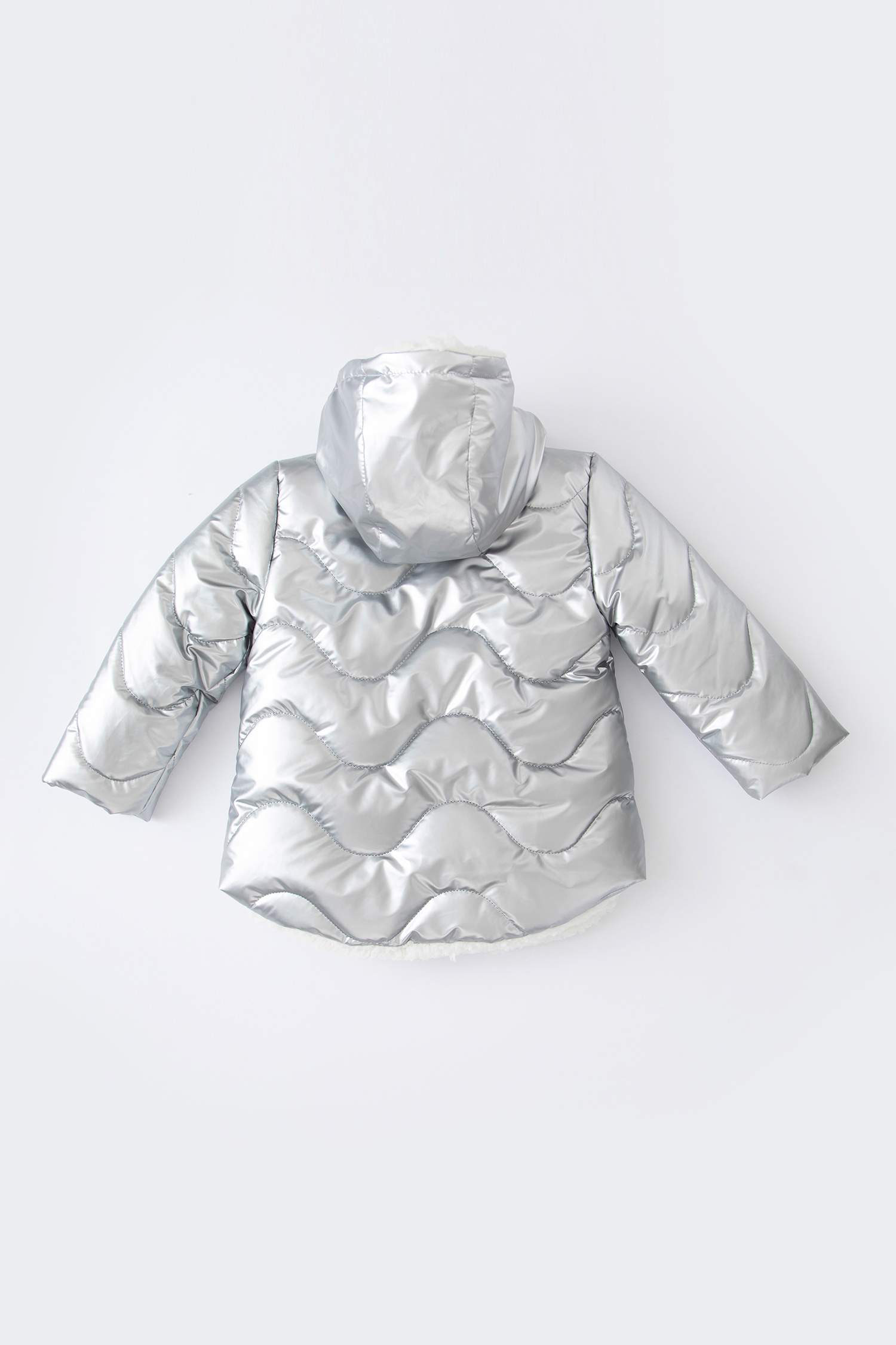 Куртка стандартного крою голограма для малюків дівчаток