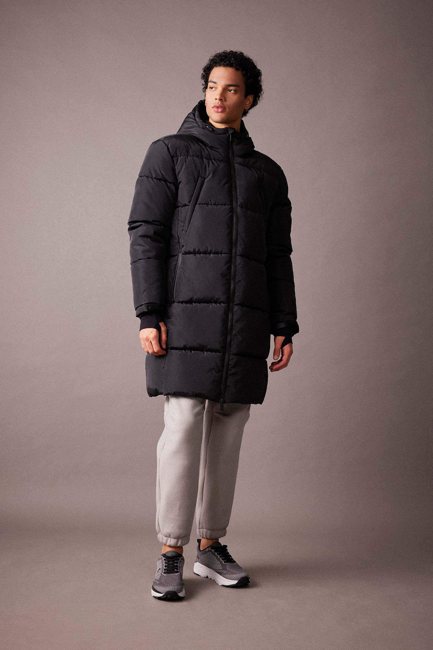 DeFactoFit Regular Fit İçi Polarlı Mont