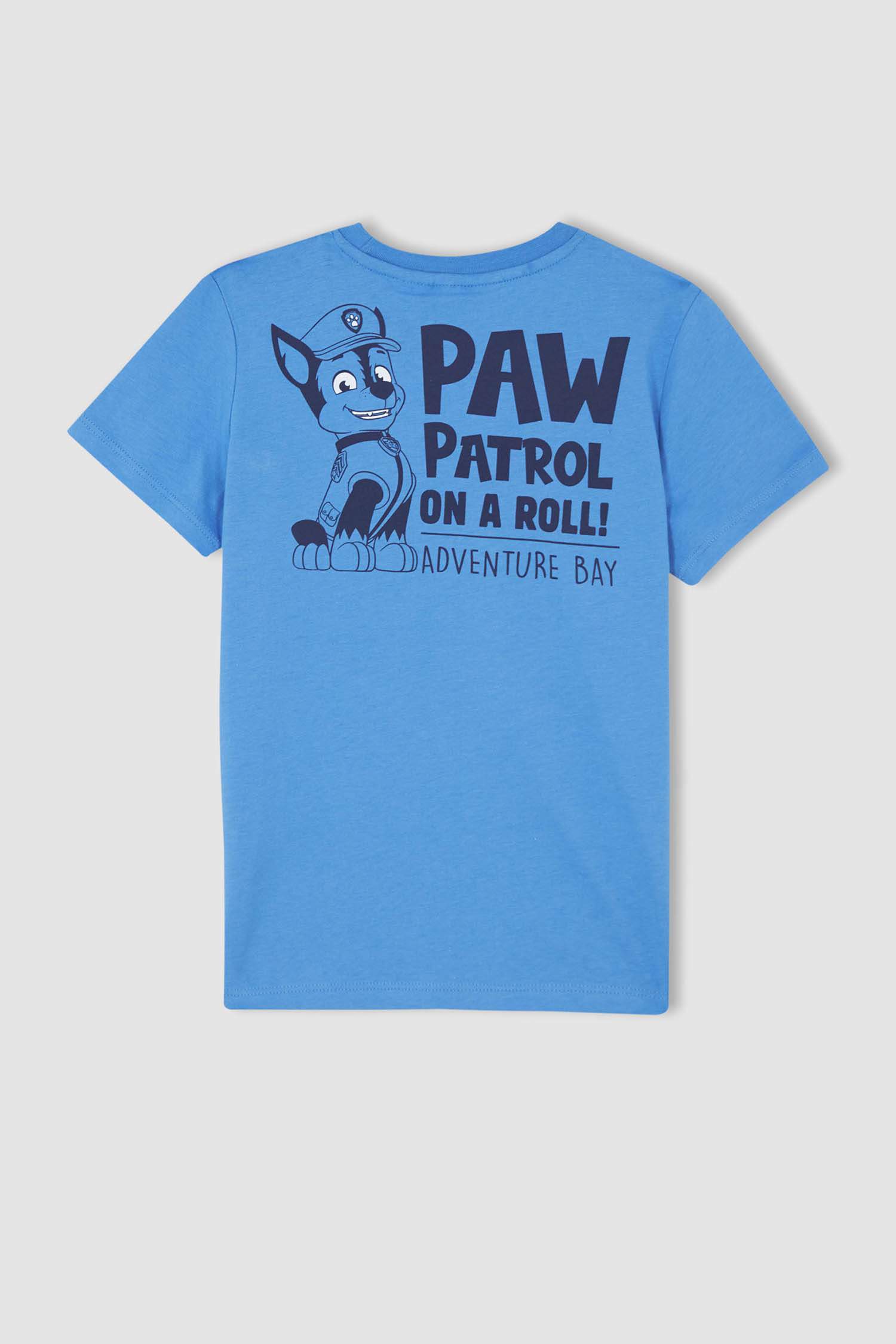 Blue BOYS & TEENS Boy PAW Patrol Licensed Regular Fit Crew Neck Short