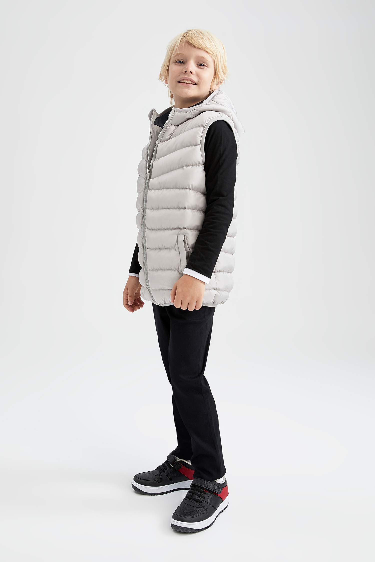 قمصلة يلك ولادي بغطاء للرأس