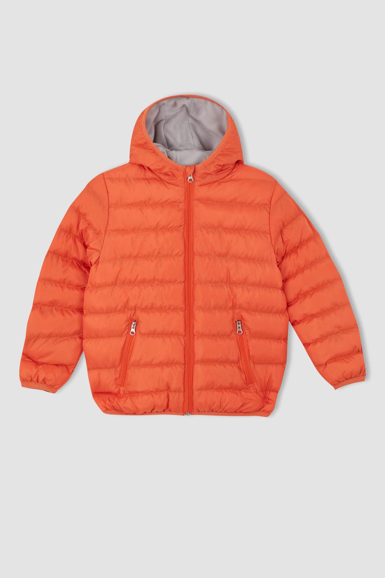 Ұлдарға бас киімді поляр Пальто