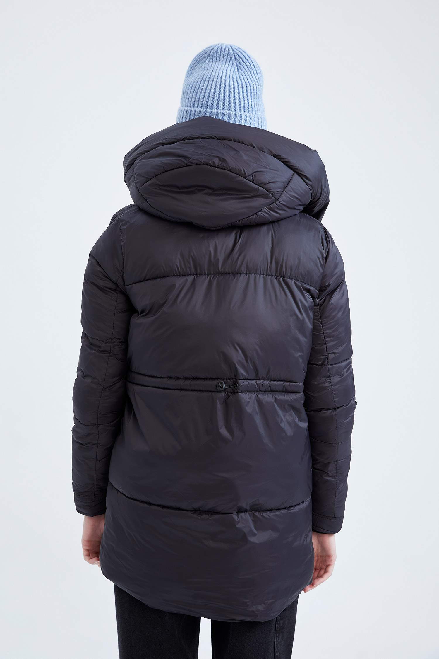 Thermal Waterproof Hooded Light Long Puffer Jacket