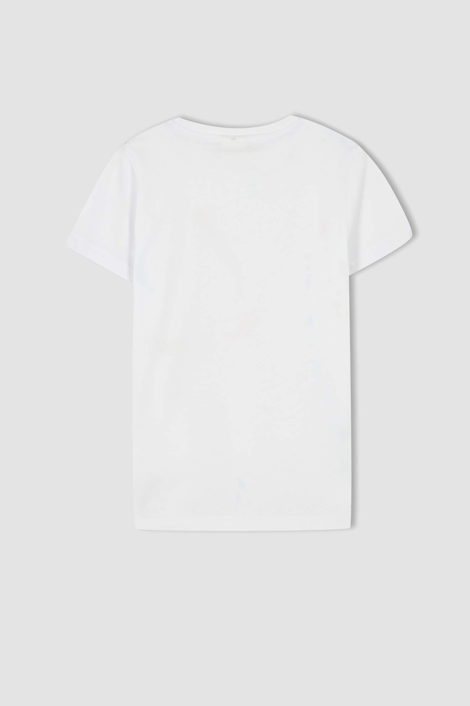 Футболка стандартного кроя с круглым вырезом для мальчиков