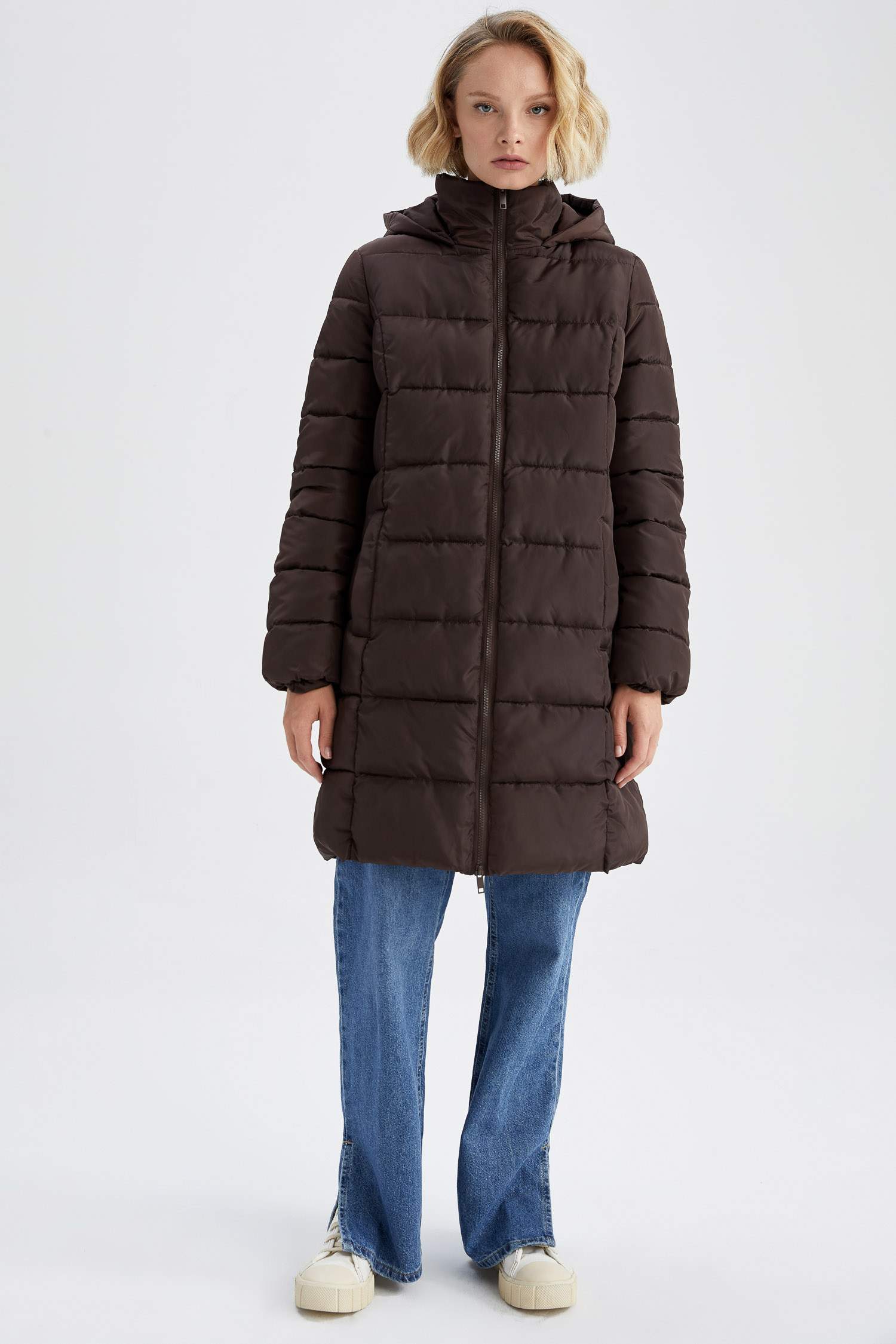 Парка стандартного кроя для женщин