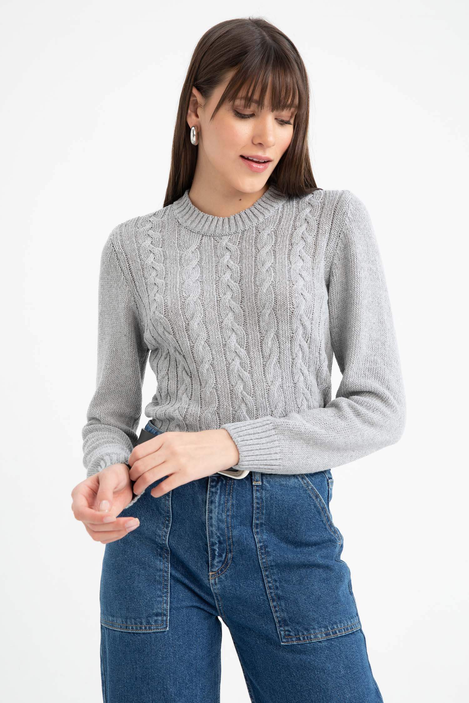 Regular Fit Bisiklet Yaka Kazak