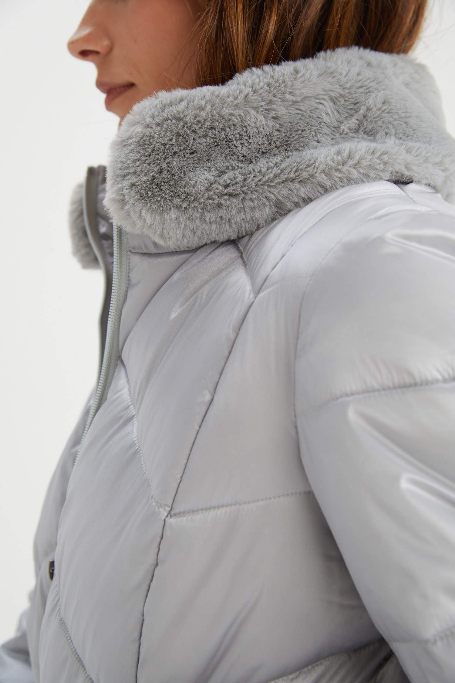 Парка стандартного кроя для женщин