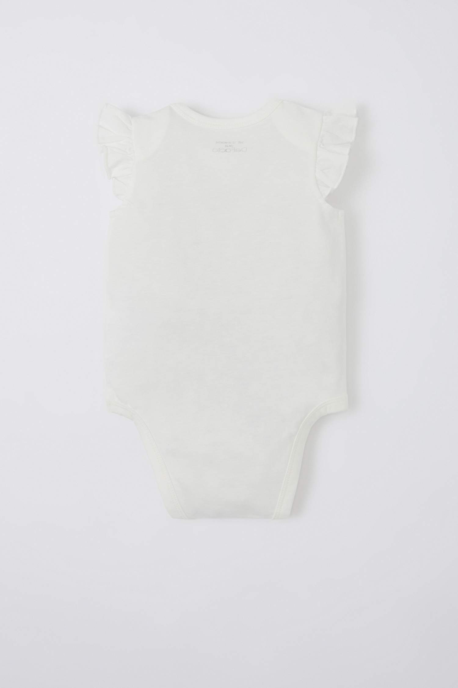 Baby Girl Patterned Newborn 2 Piece Pajama Set