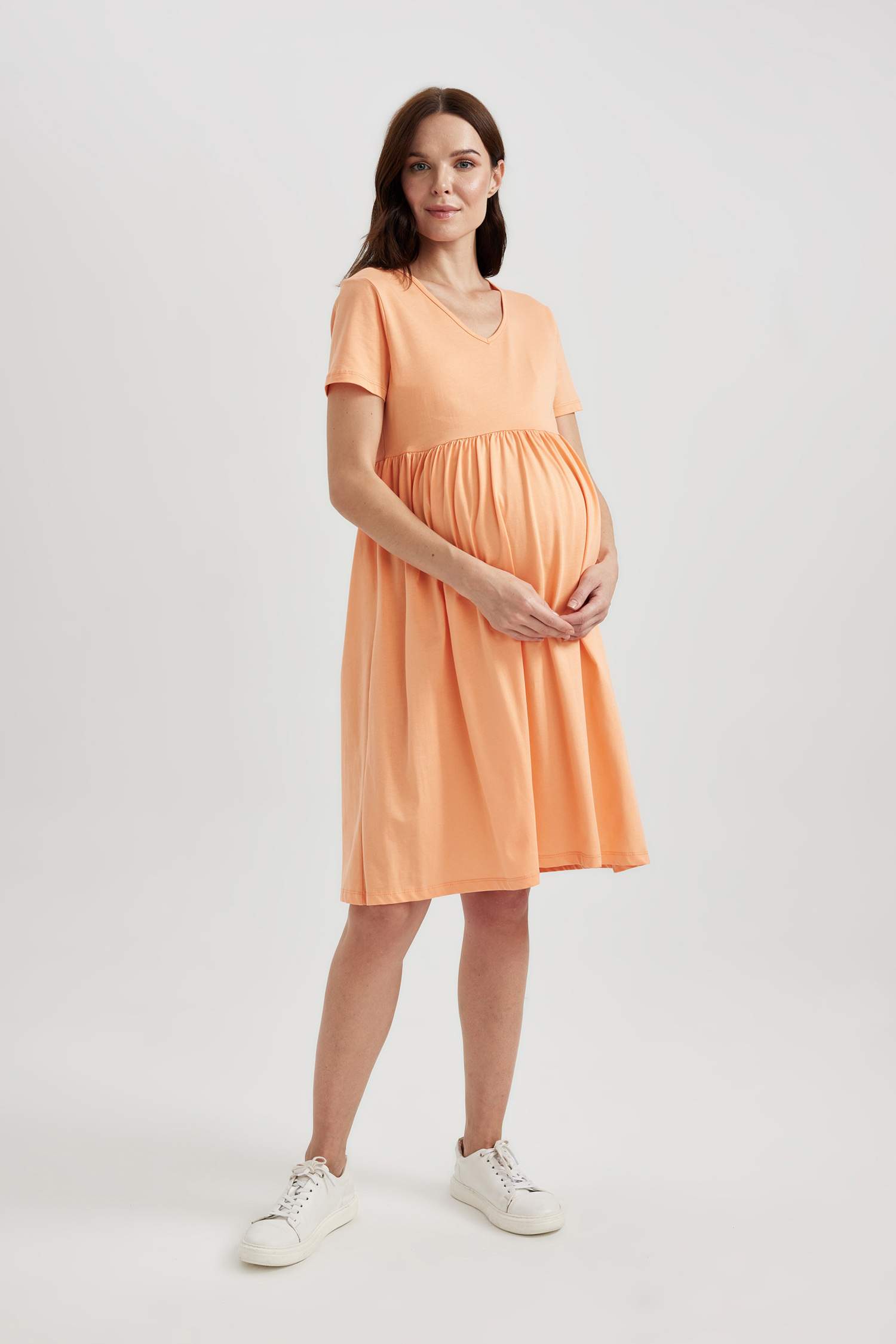Regular Fit Short Maternity Dress
