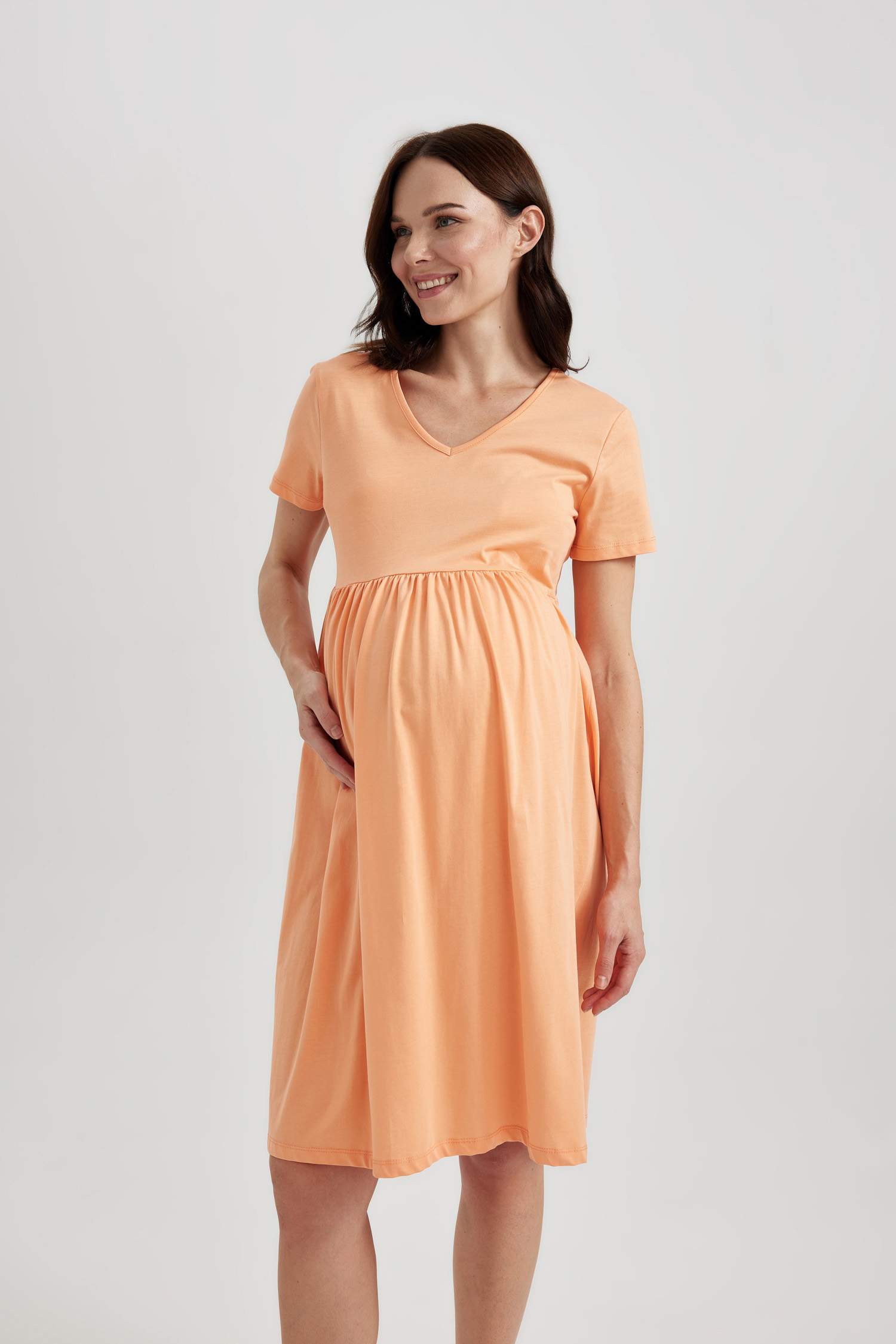 Regular Fit Short Maternity Dress