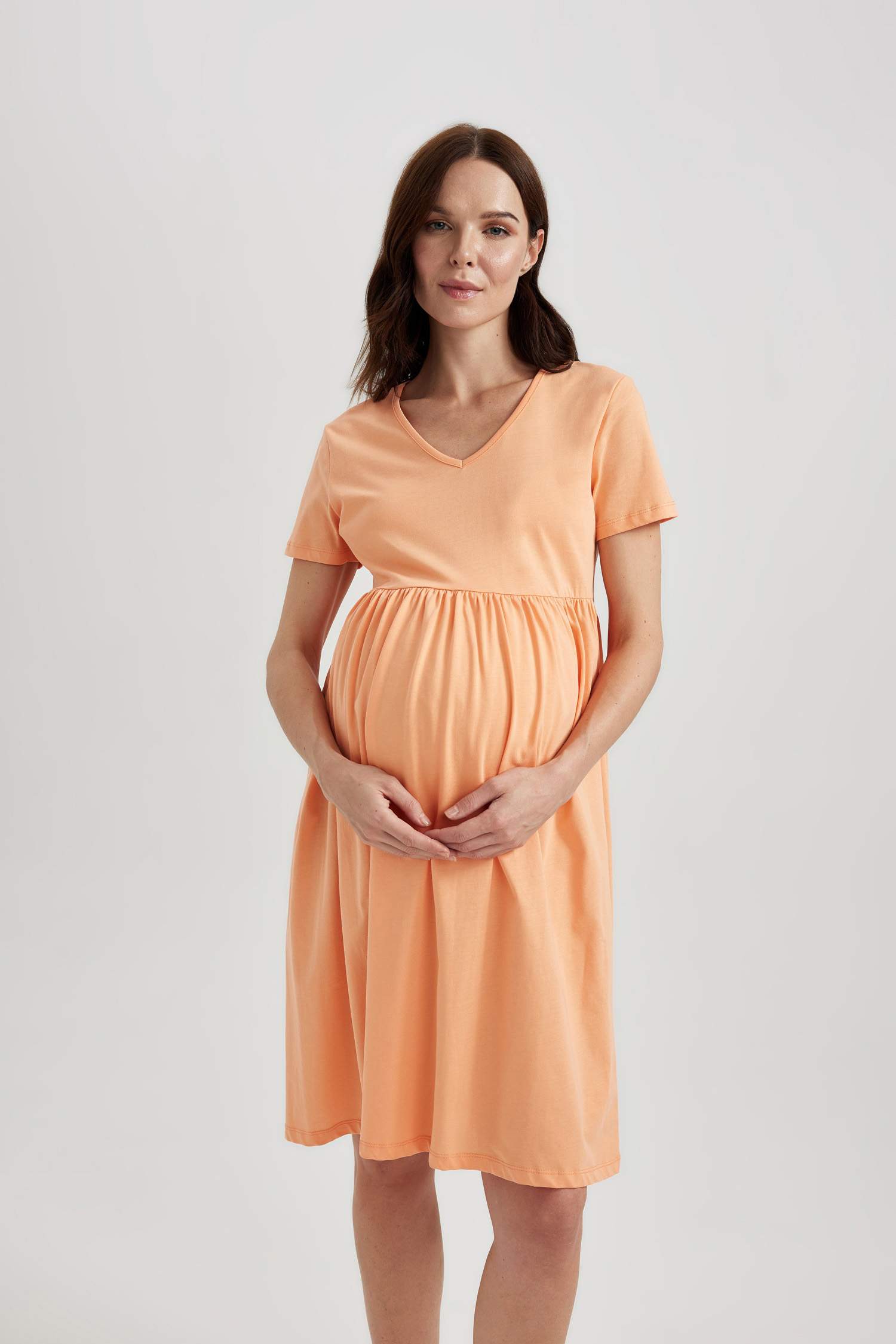 Regular Fit Short Maternity Dress