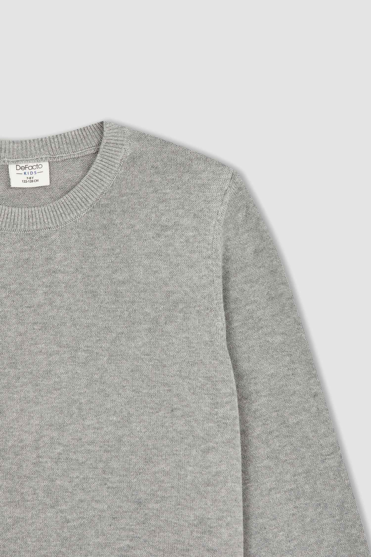 Ұлдарға слим пішімі Пулловер