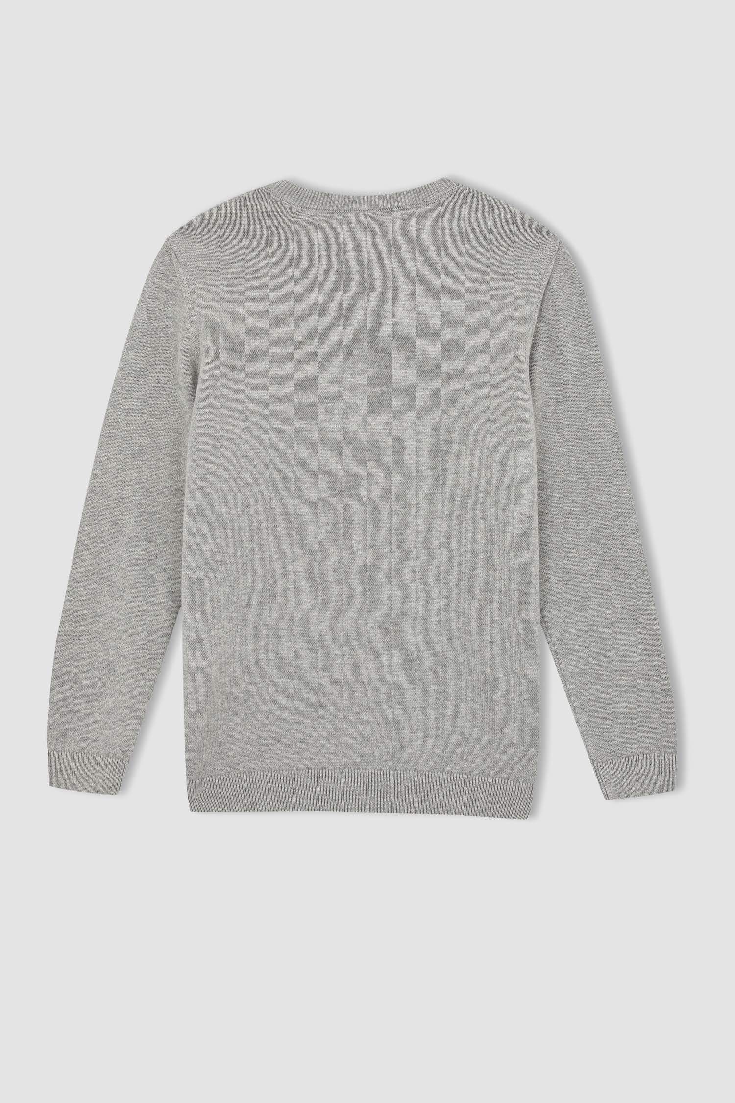 Ұлдарға слим пішімі Пулловер