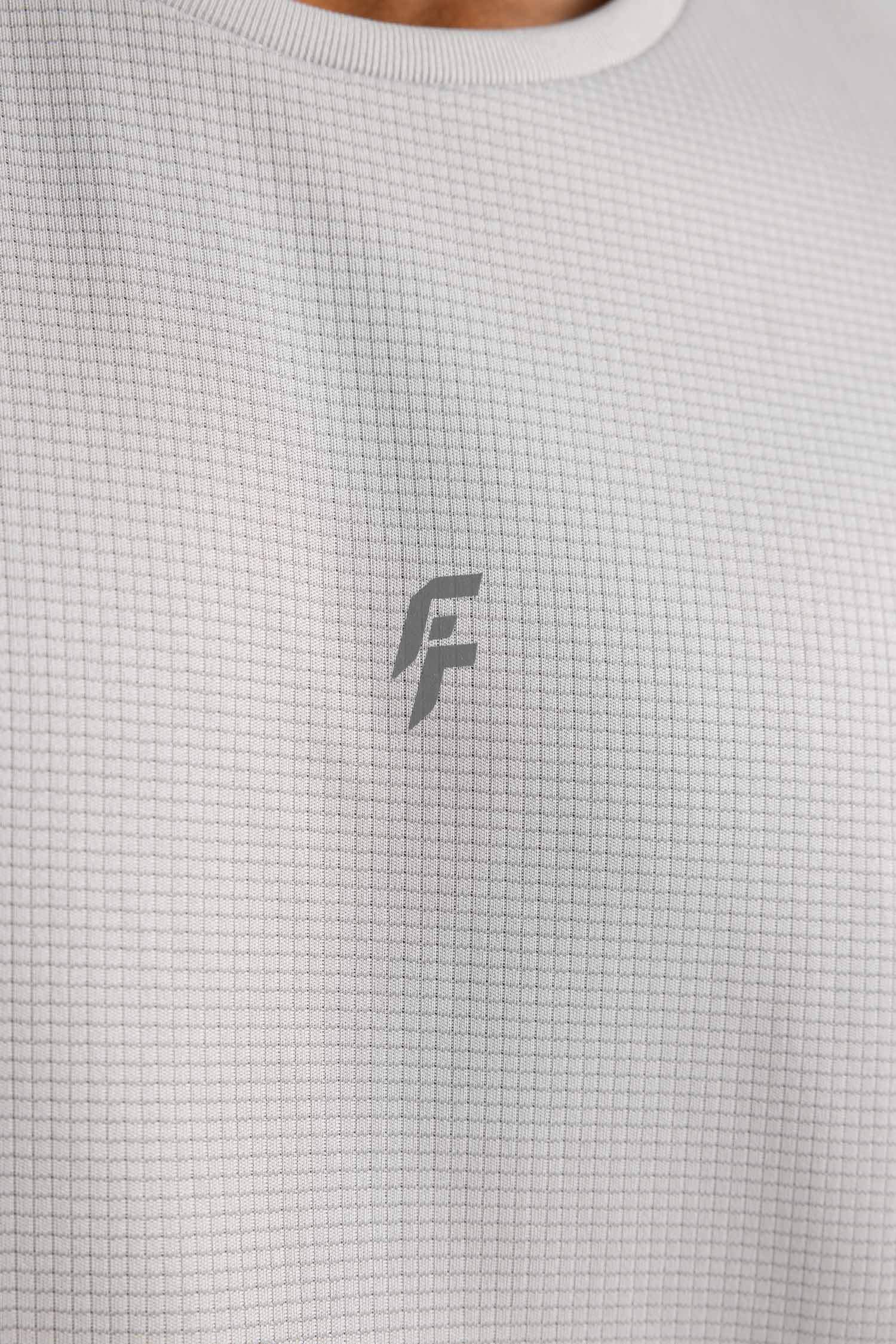 تي شيرت رياضي سليم فيت بياقة مستديرة من DeFactoFit