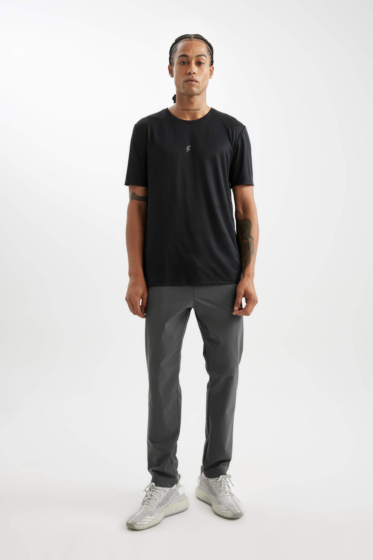 DeFactoFit Slim Fit Printed Sports T-Shirt