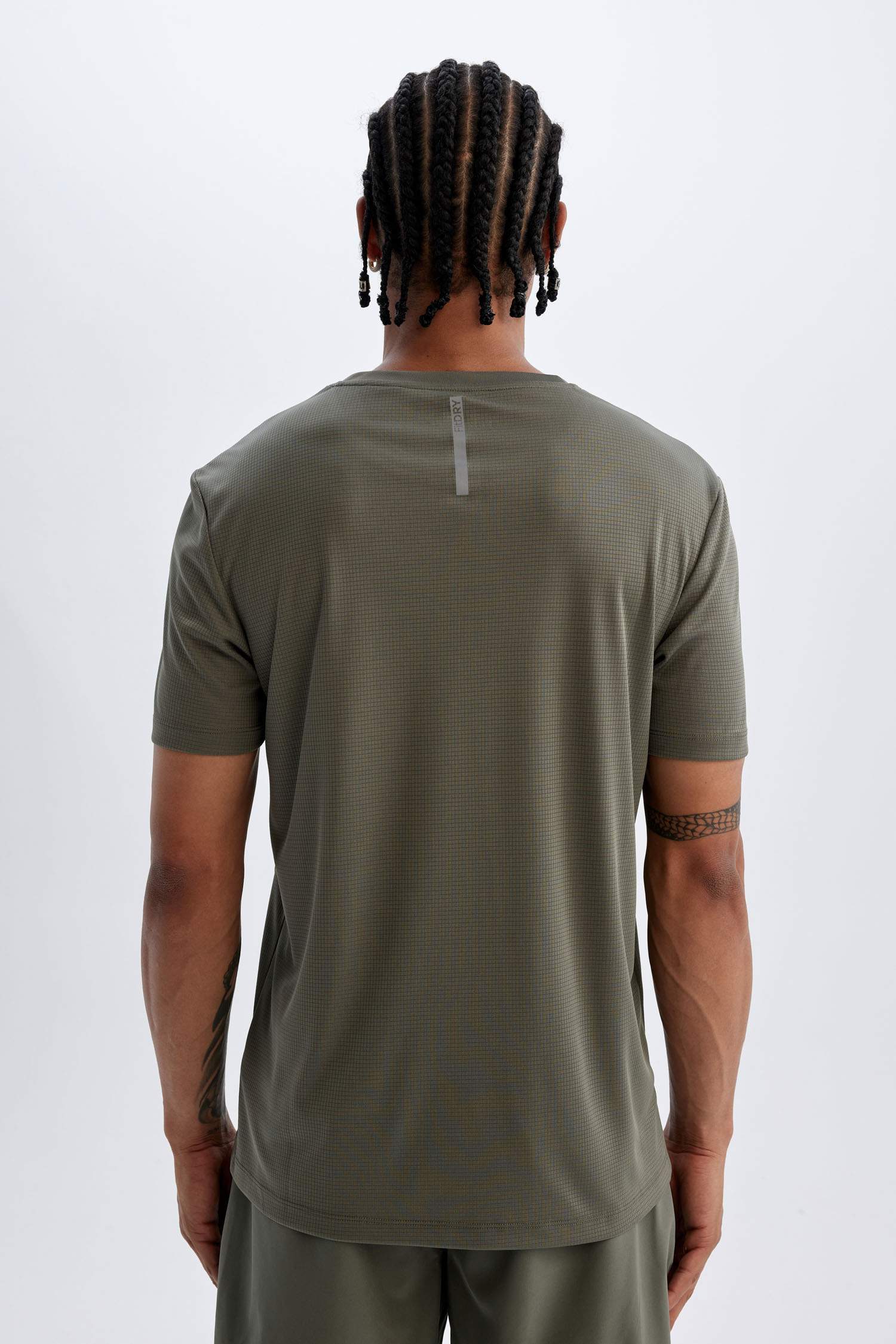 DeFactoFit Slim Fit Printed Sports T-Shirt