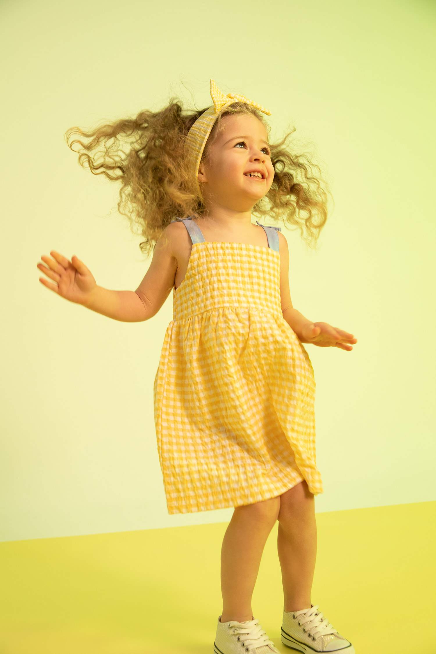 Vichy Sangle Robe Tissée