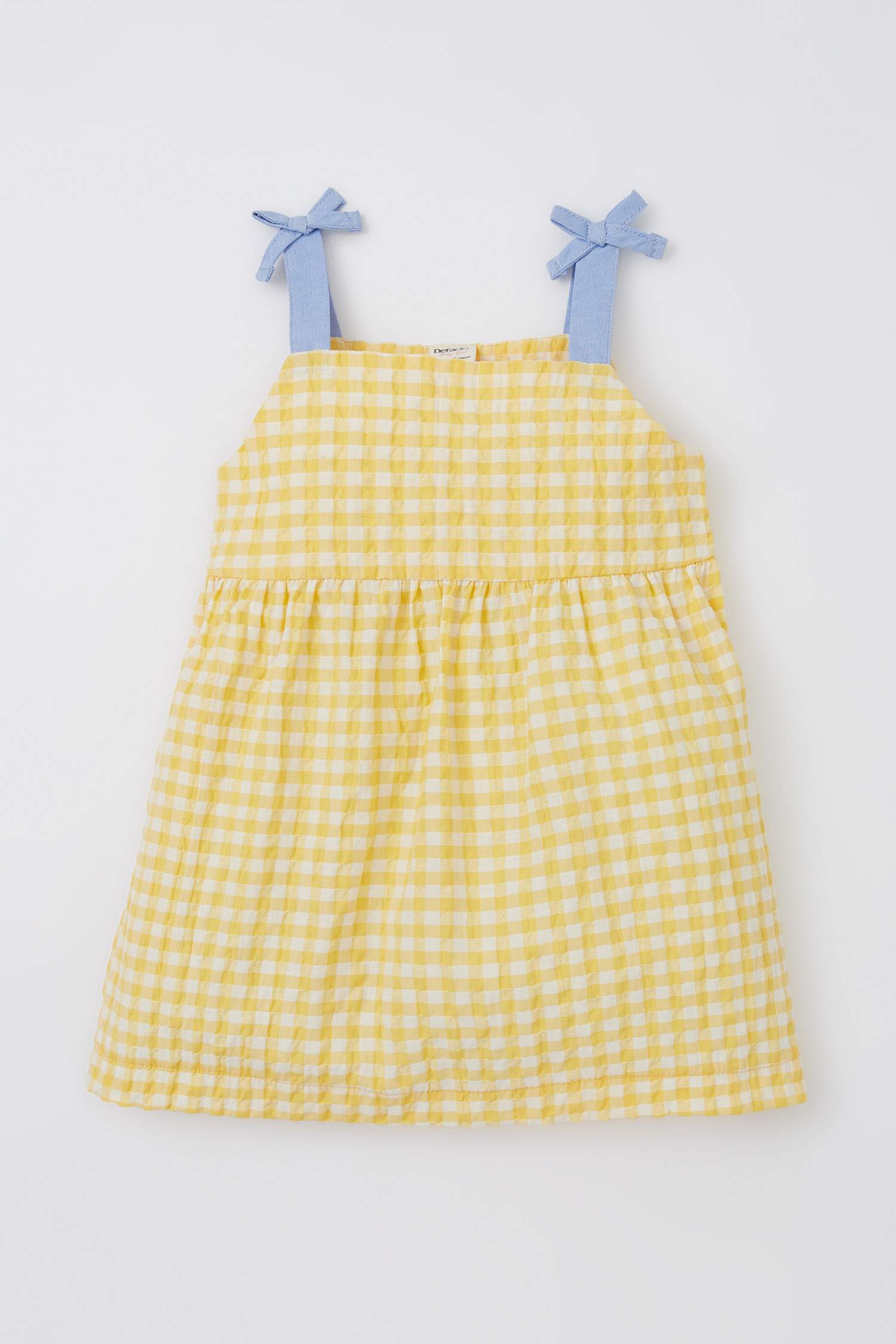 Vichy Sangle Robe Tissée