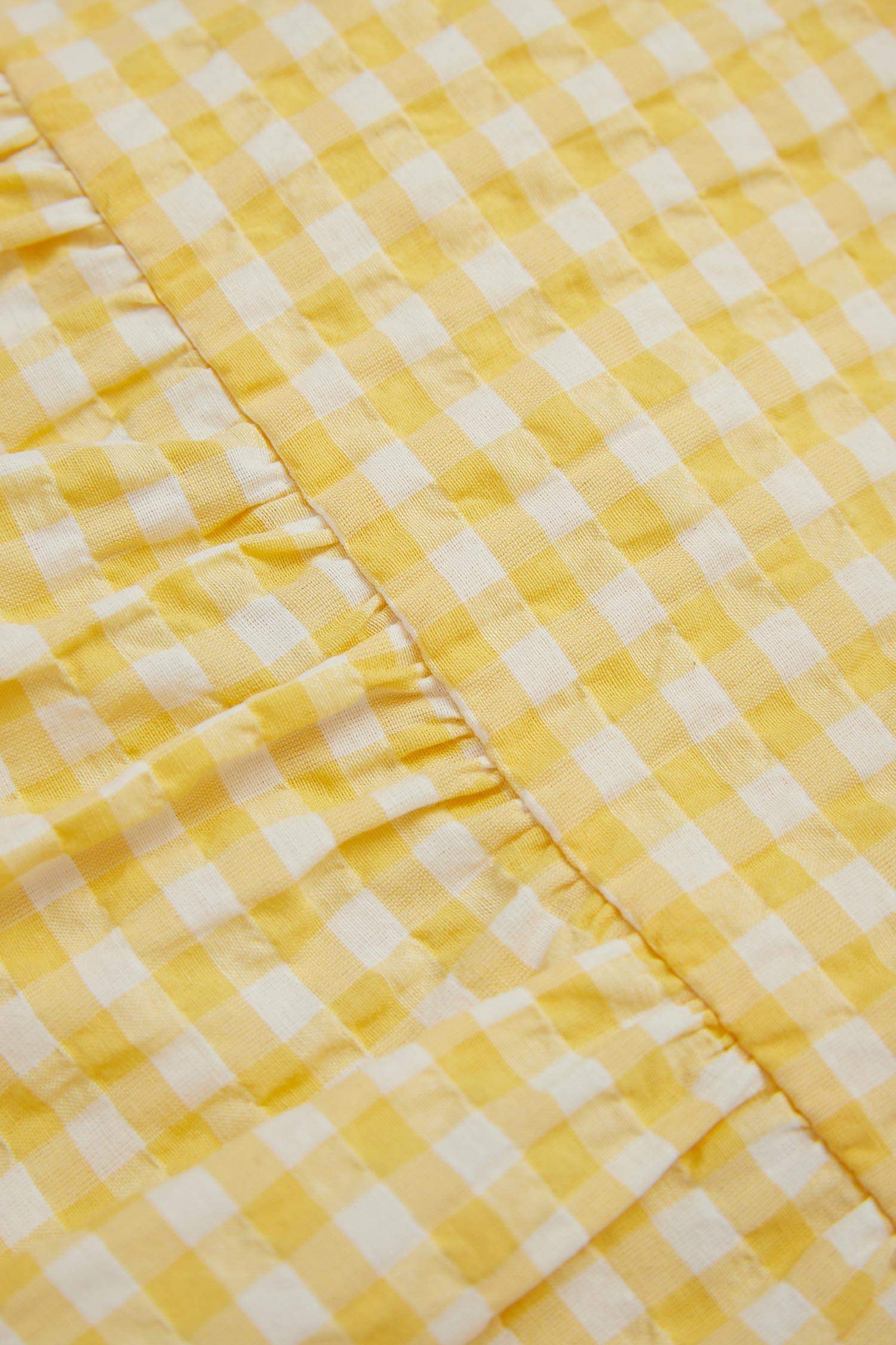 Vichy Sangle Robe Tissée