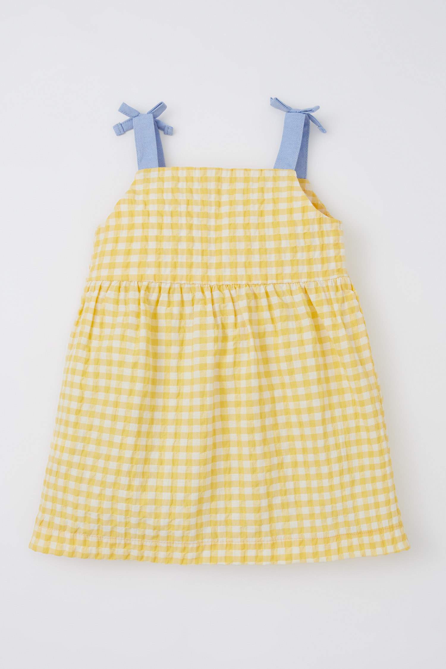 Vichy Sangle Robe Tissée