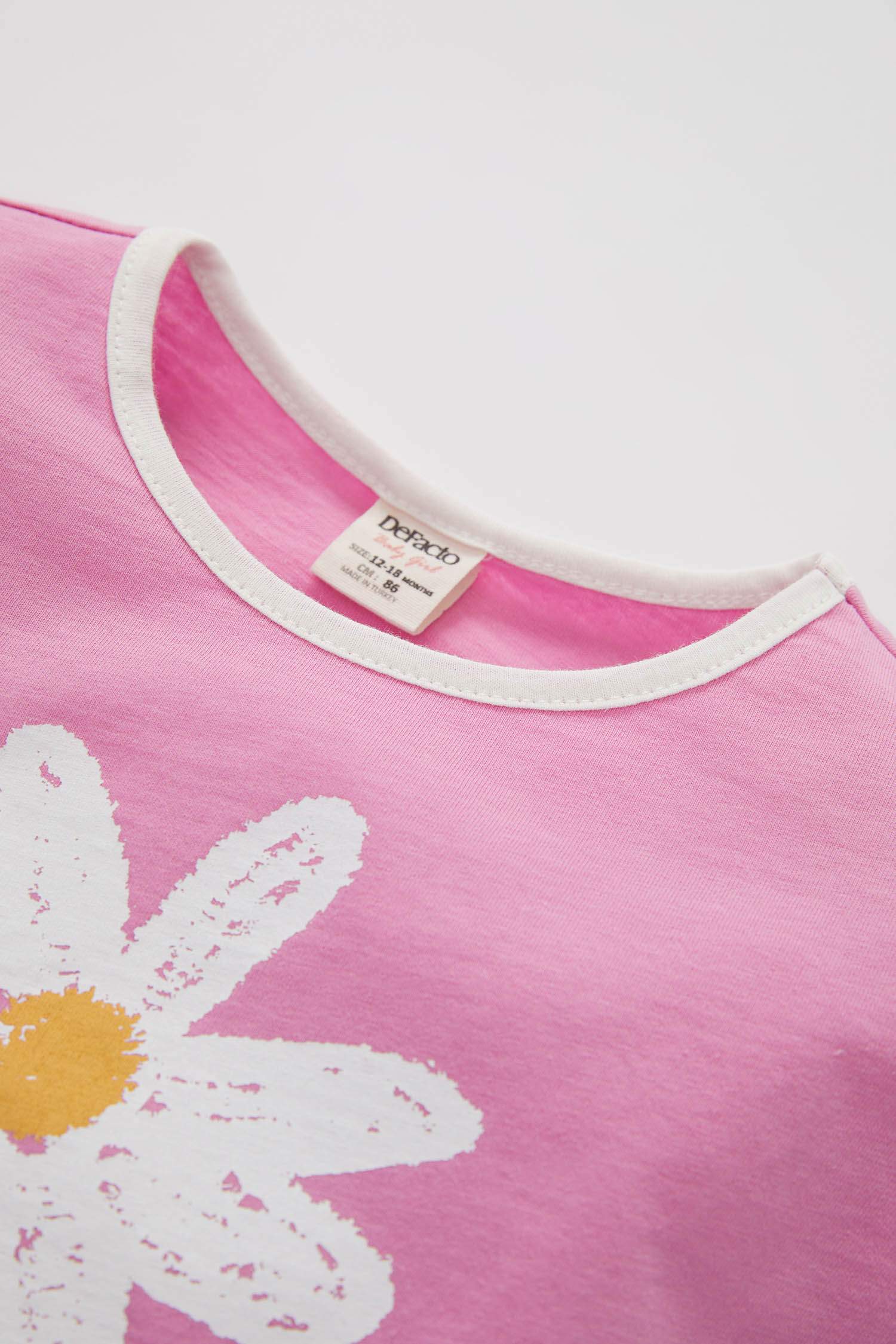 Комплект леггинсы и футболка с принтом для малышей девочек