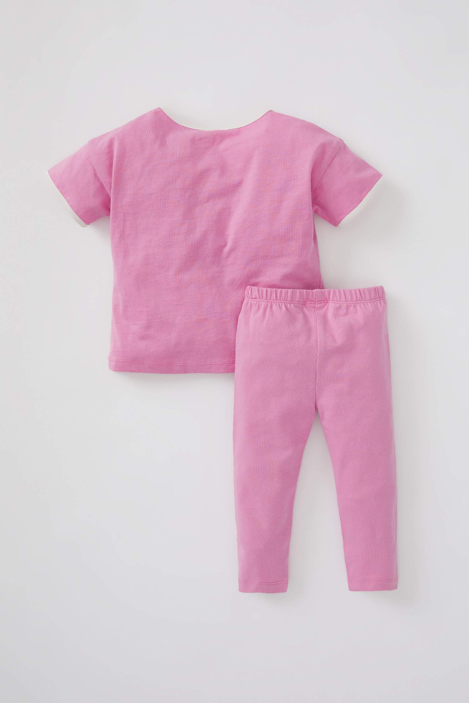 Комплект леггинсы и футболка с принтом для малышей девочек