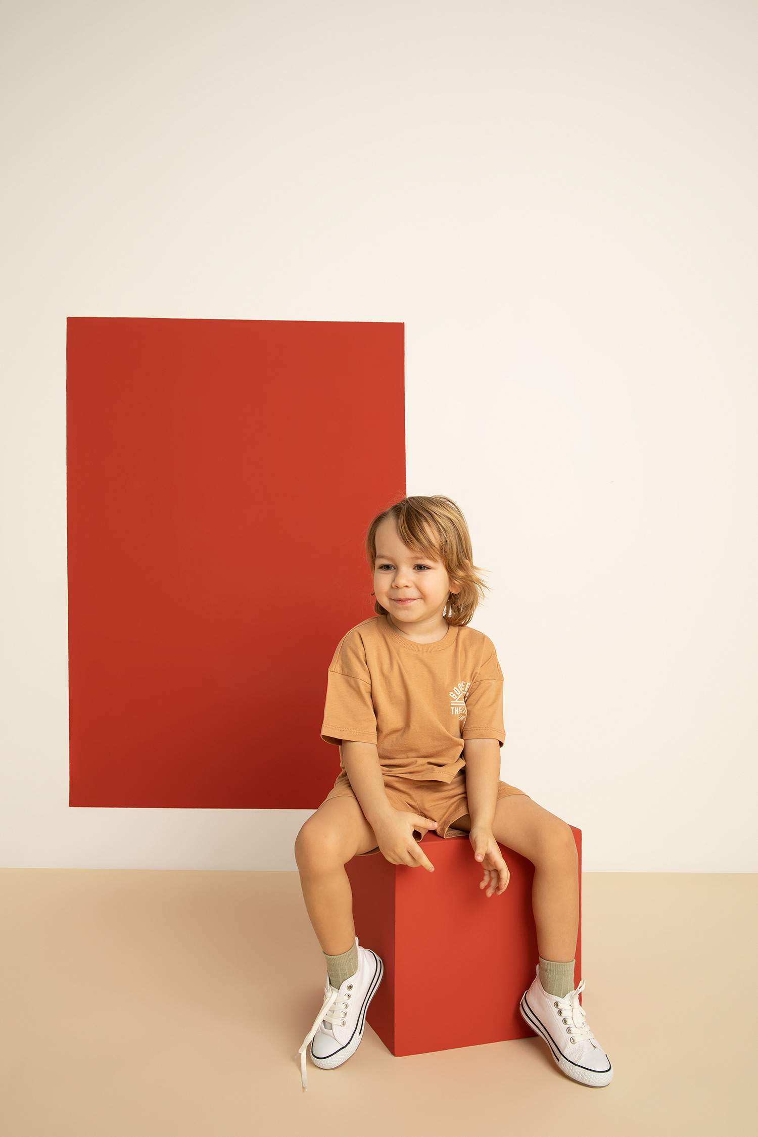 Сәби Ұл слоган 2 Трикотаж жиынтығы