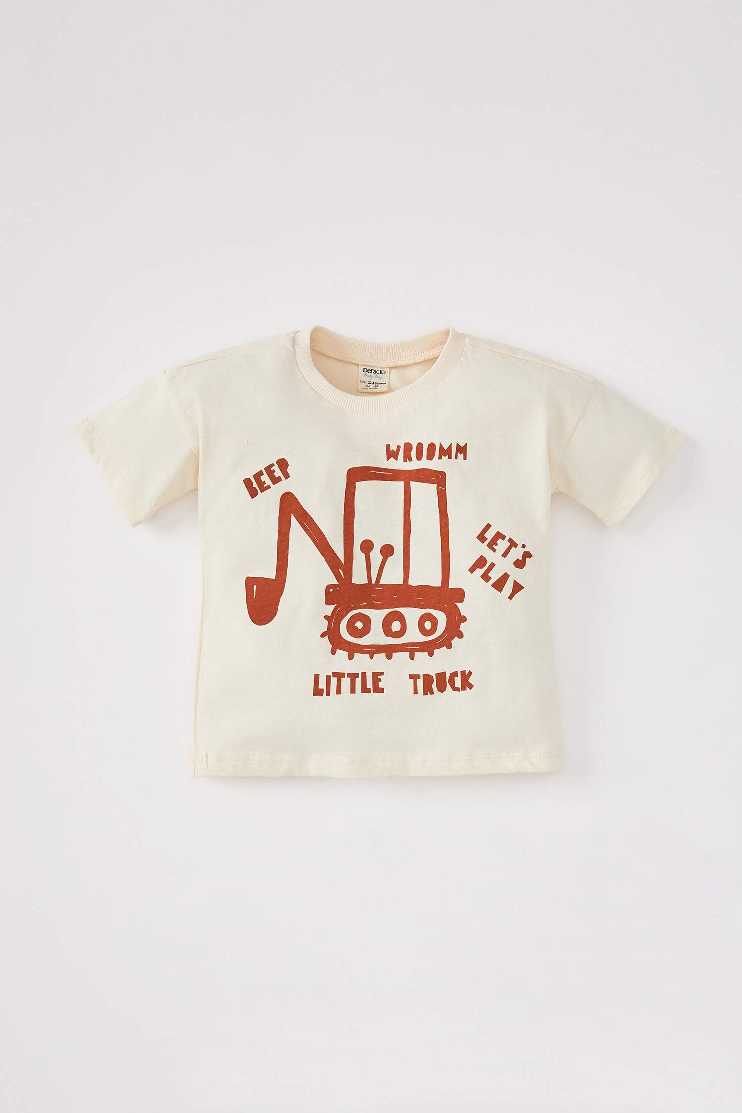 طقم ممشط بياقة مستديرة من قطعتين