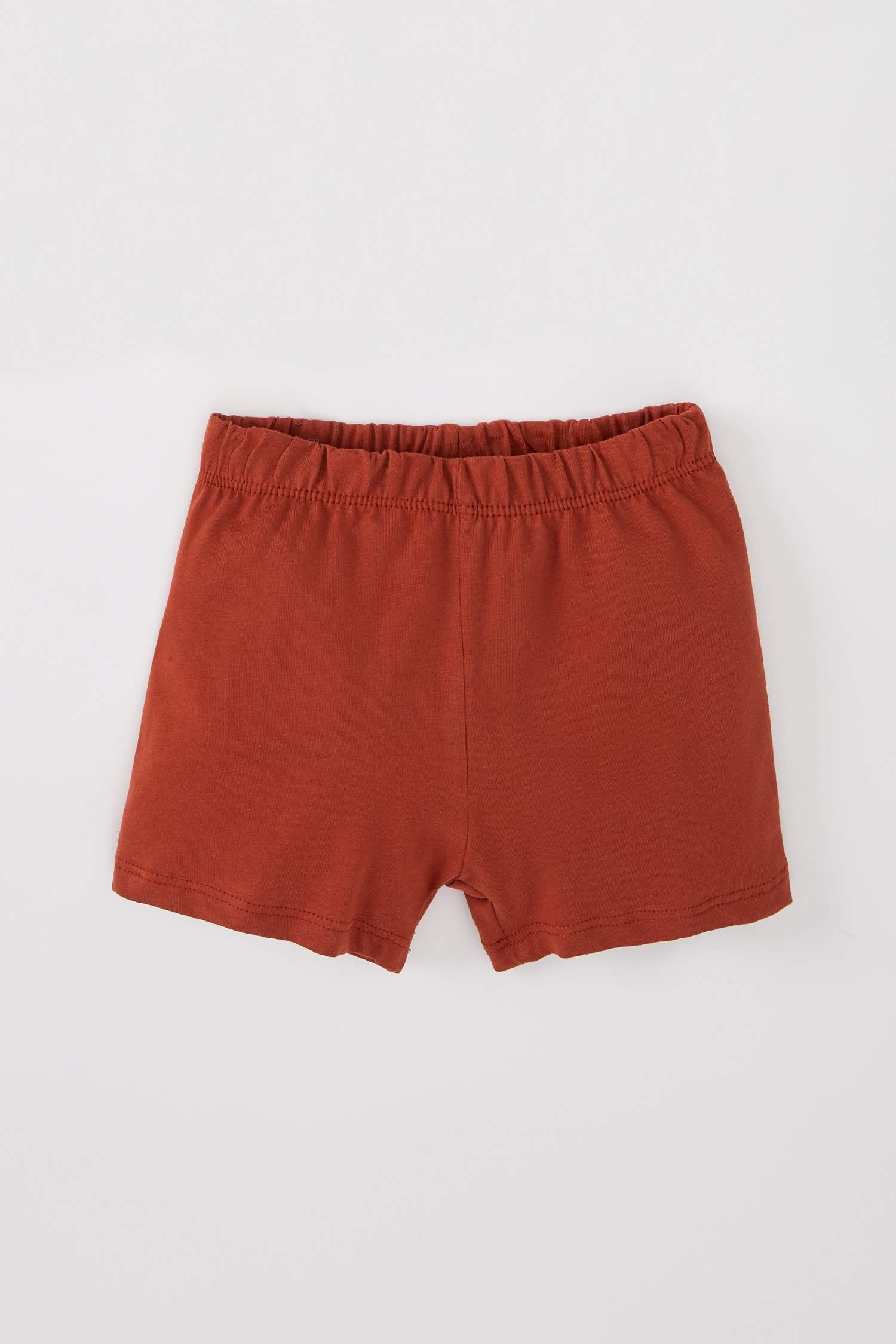 طقم ممشط بياقة مستديرة من قطعتين