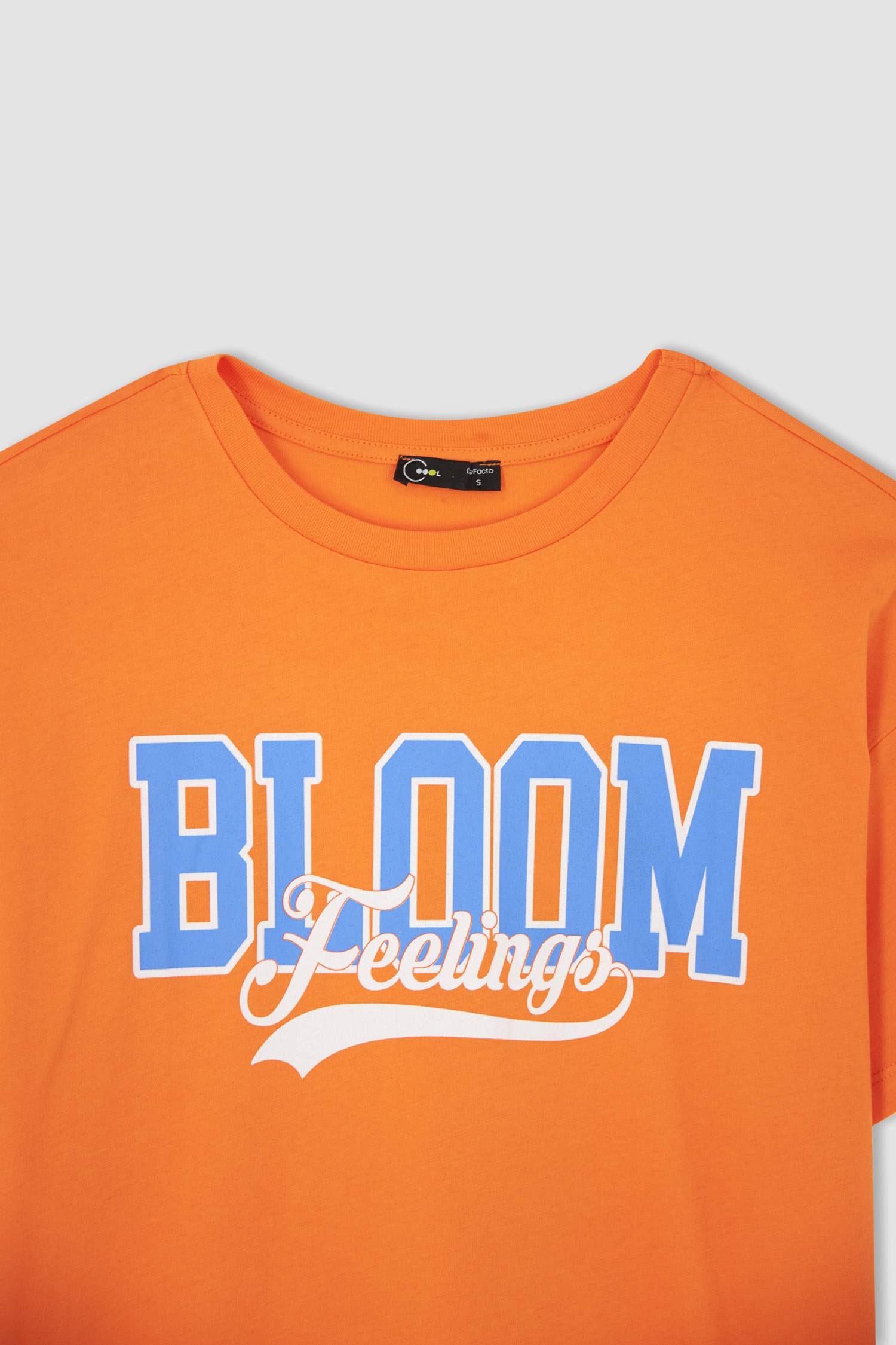 Футболка оверсайз с принтом из 100% хлопка