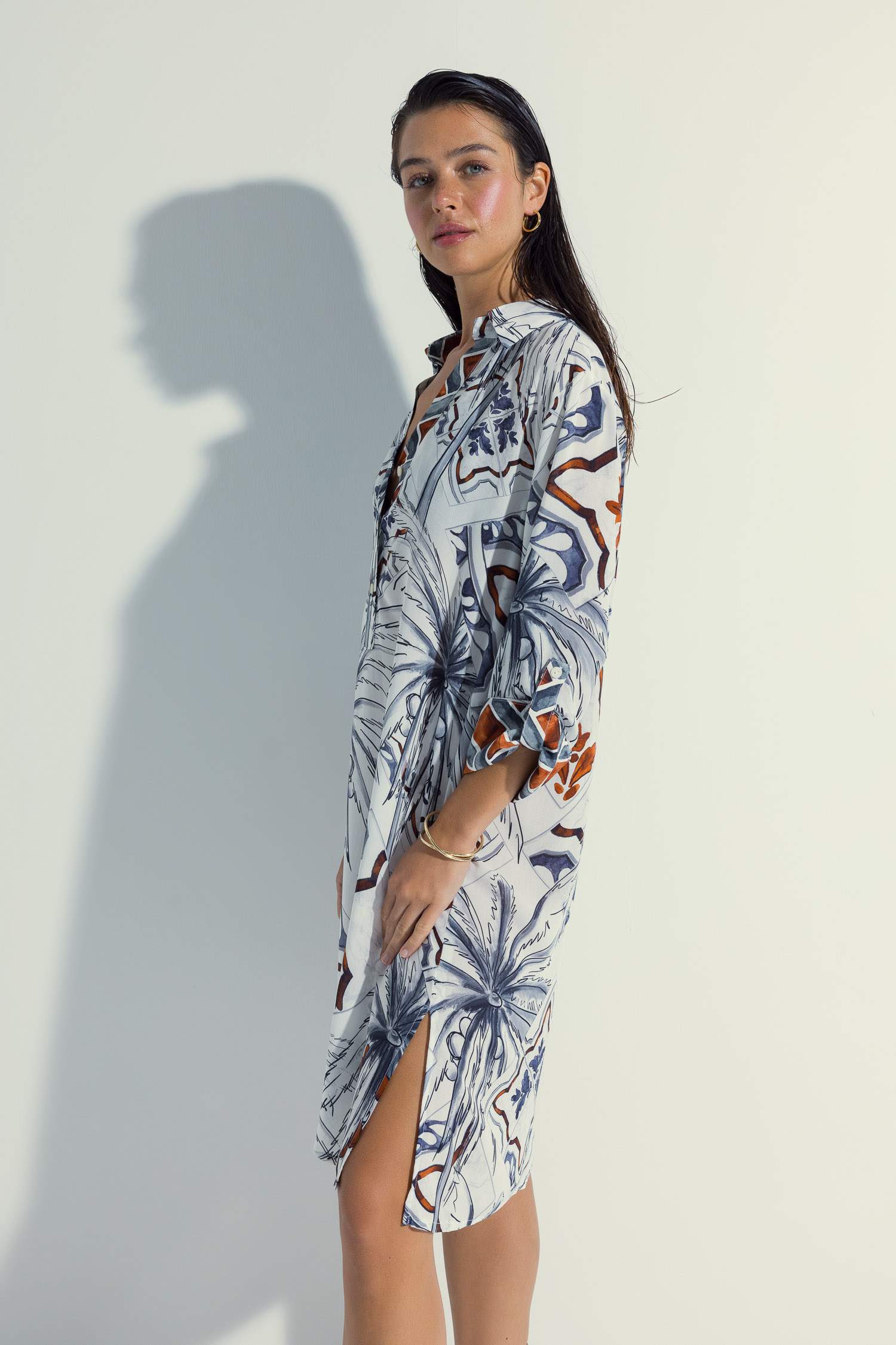 لبس بحر فيسكوز قصة عادية من Fall In Love