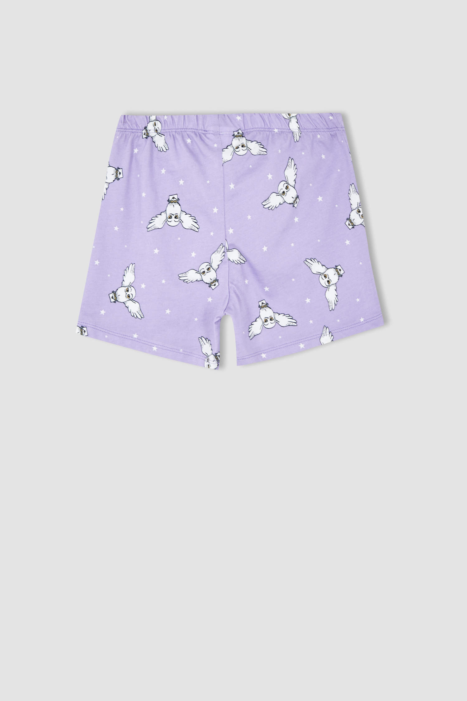 Purple GIRLS & TEENS Girl Regular Fit Short Sleeve Harry Potter Print  Pyjama Set 2530664 | DeFacto