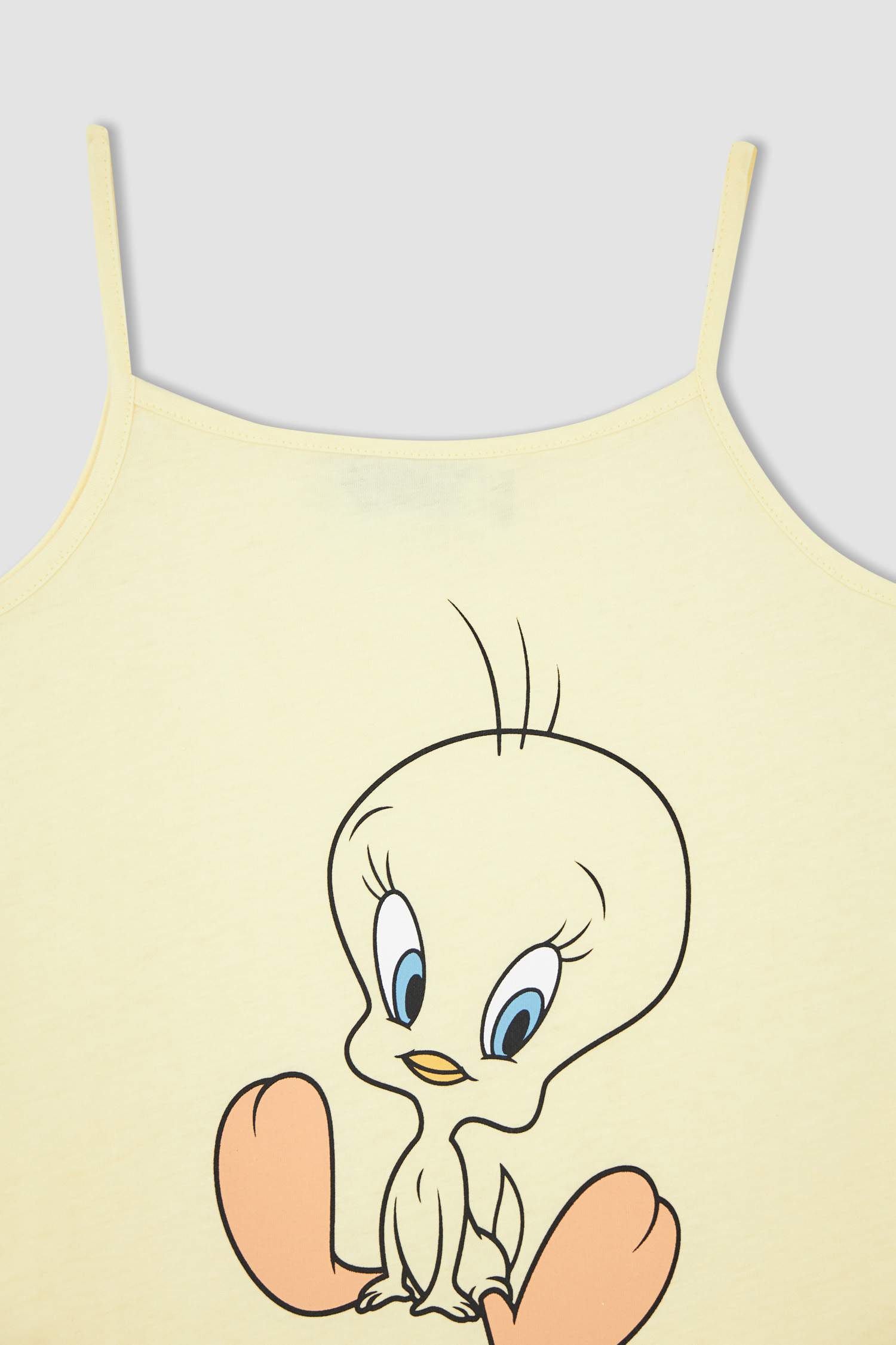 Defacto Kız Çocuk Looney Tunes Kısa Kollu Elbise. 2