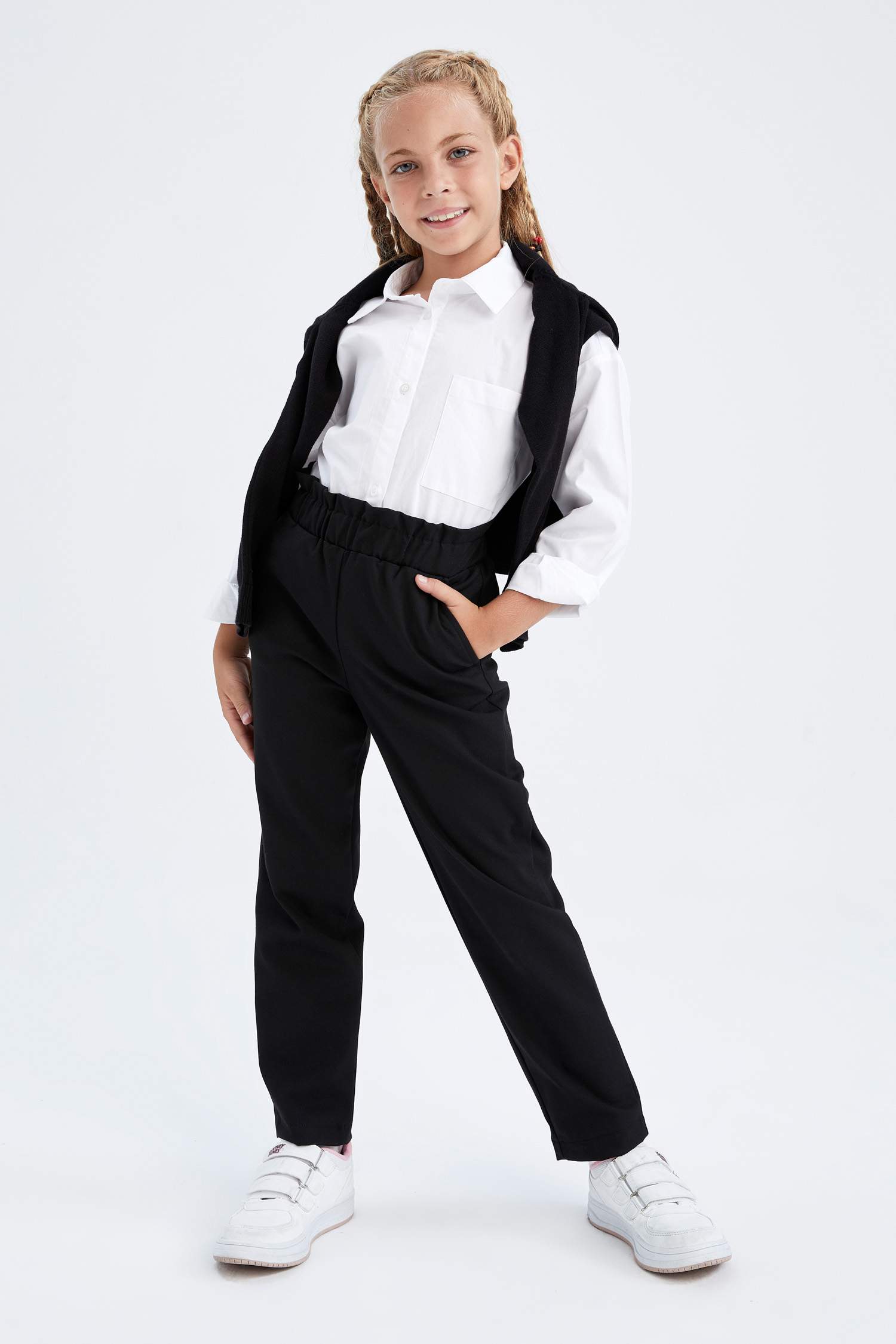 Pantalon Noir pour Fille