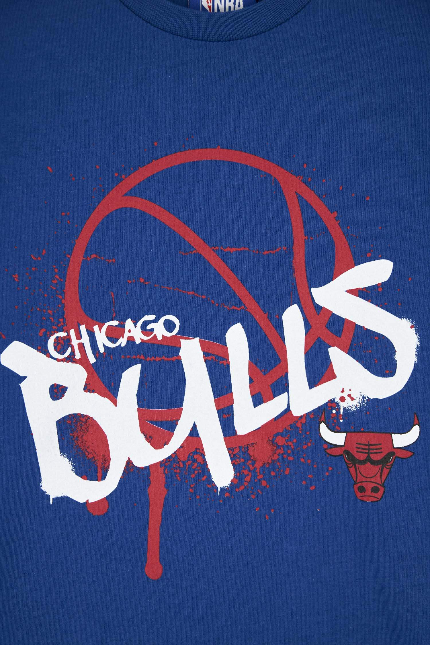 Defacto Erkek Çocuk NBA Chicago Bulls Bisiklet Yaka Kısa Kollu Tişört. 1