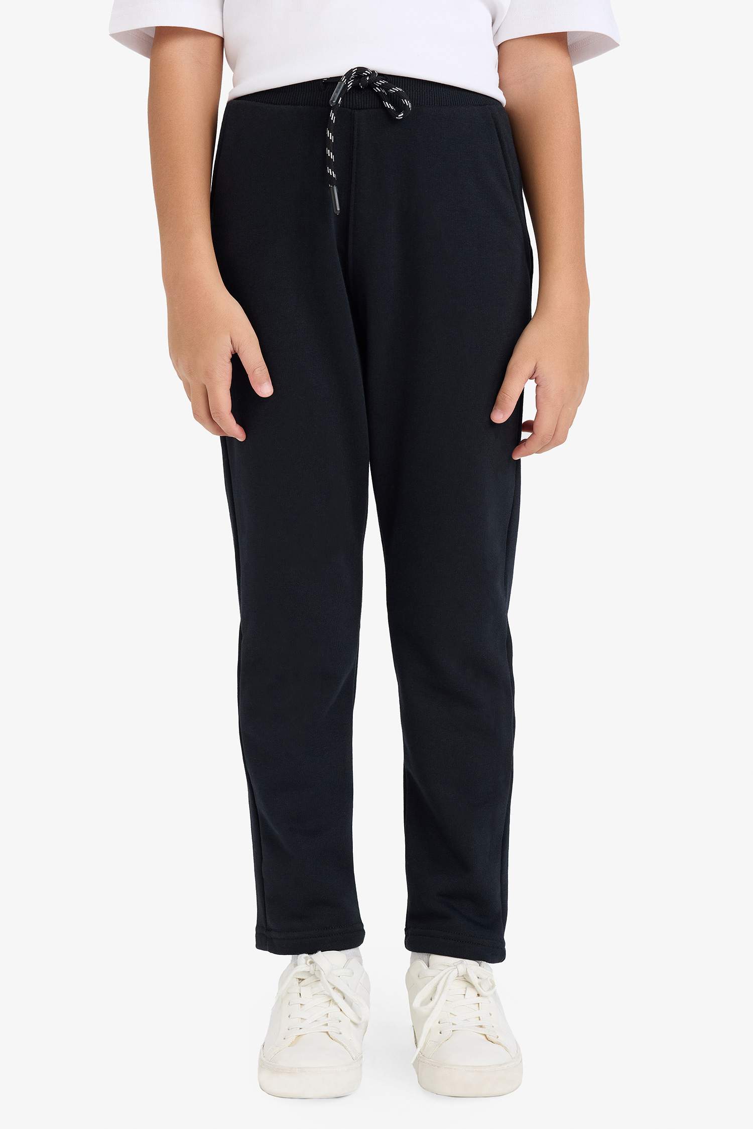 Boy Regular Fit Elastic Waist Sweatpants