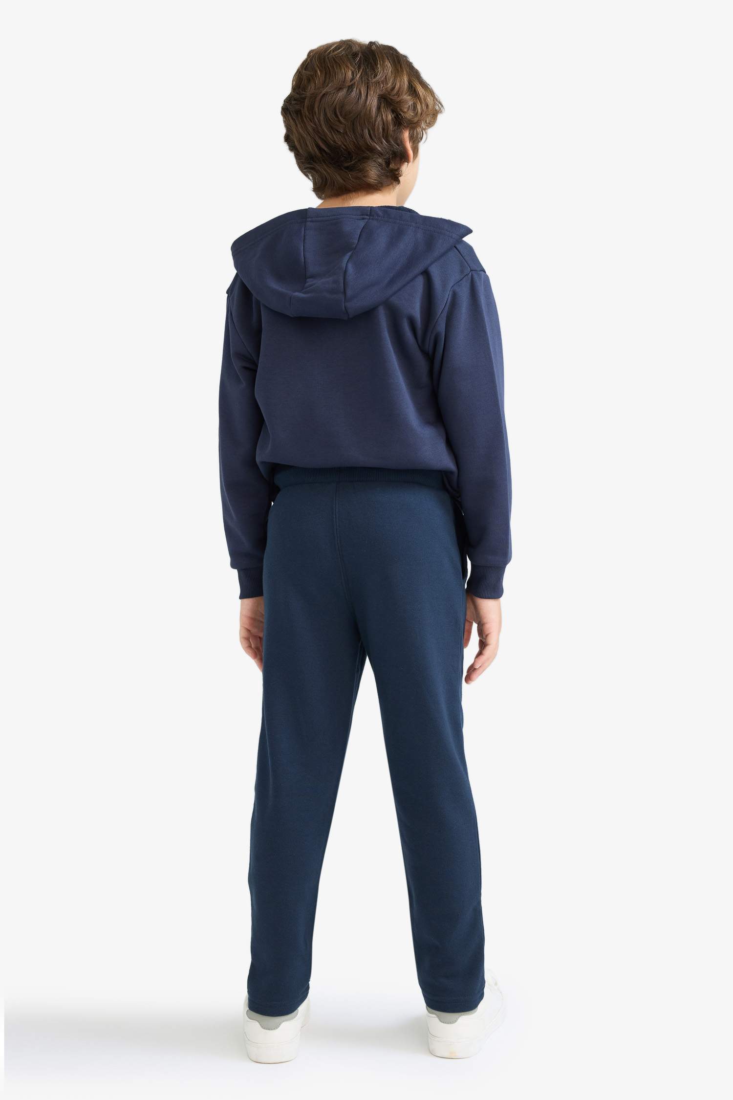 Erkek Çocuk Beli Lastikli Düz Paça Basic Düz Eşofman Altı